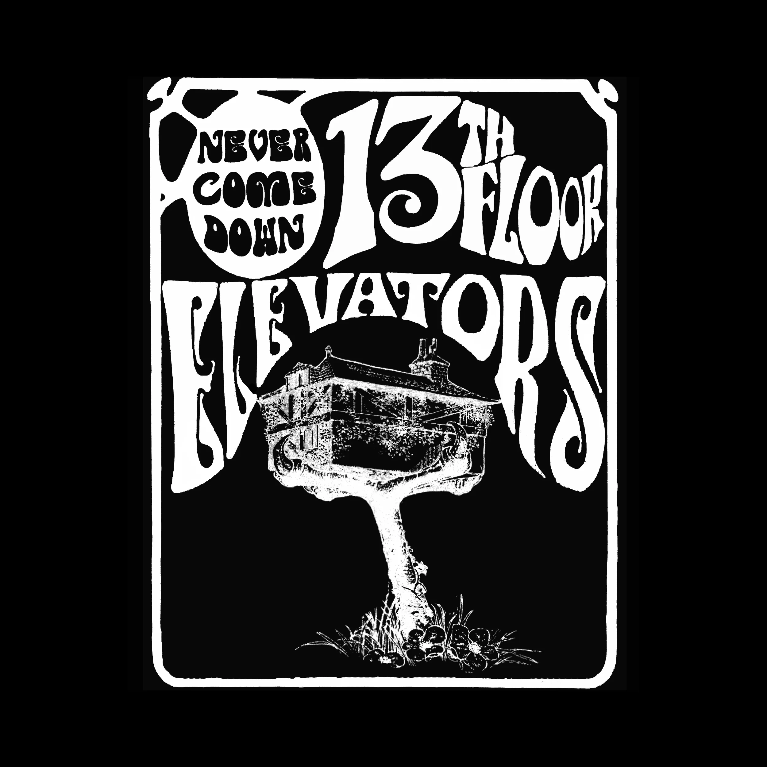 13th Floor Elevators Never Come Down Classic Tee