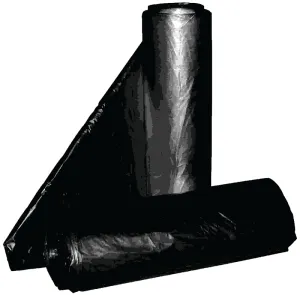 ALUF Plastics RL Series RL-2423H Can Liner, 7 to 10 gal, Repro Blend, Black :BX500: QUANTITY: 1