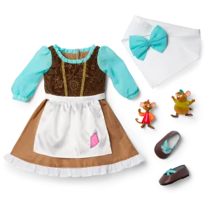 American Girl® Disney Princess Cinderella Day Dress, Friends & Accessories for 18-inch Dolls