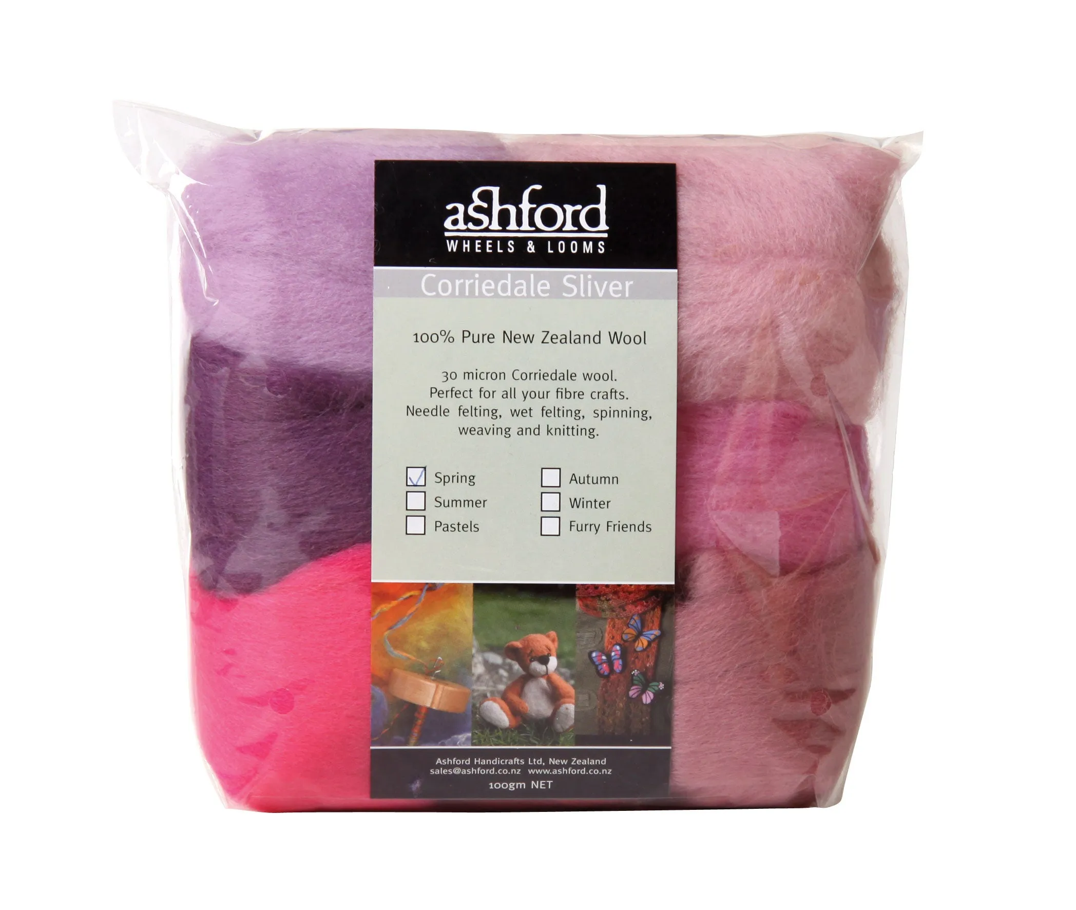 Ashford Corriedale Sliver Pack