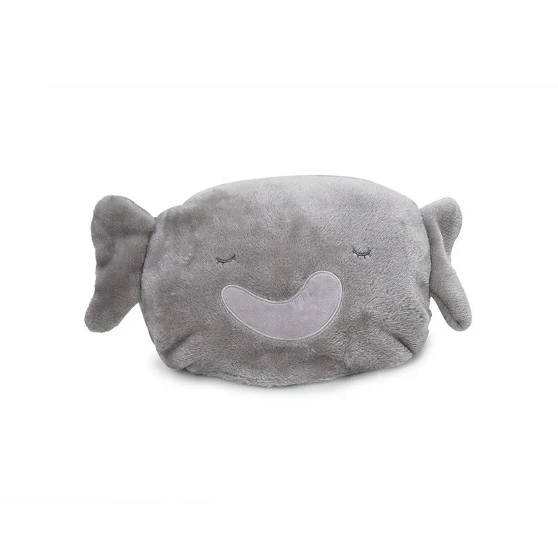 Baby Bath Towel - Gray Elephant