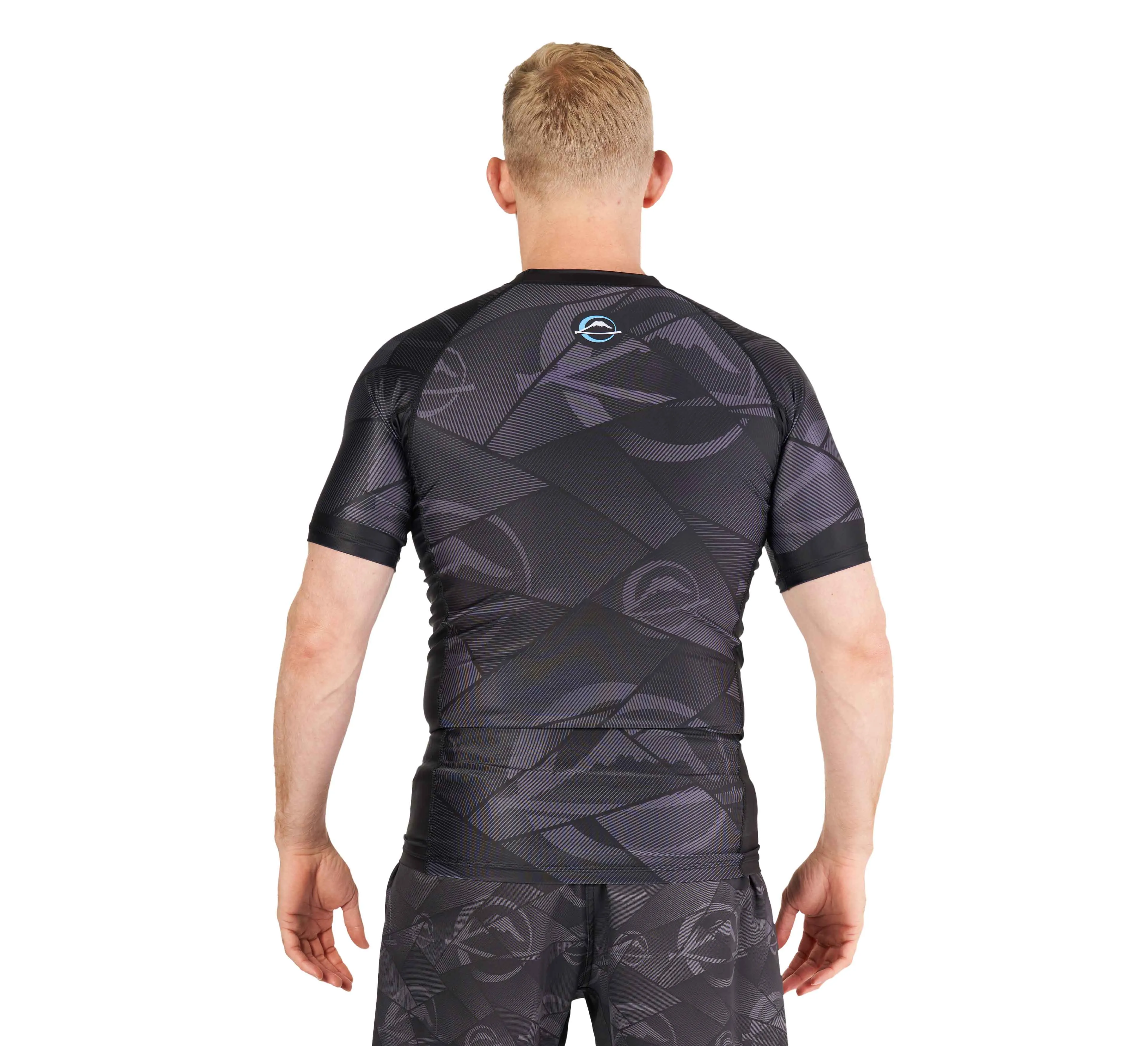 Battle Stripes Rashguard Black