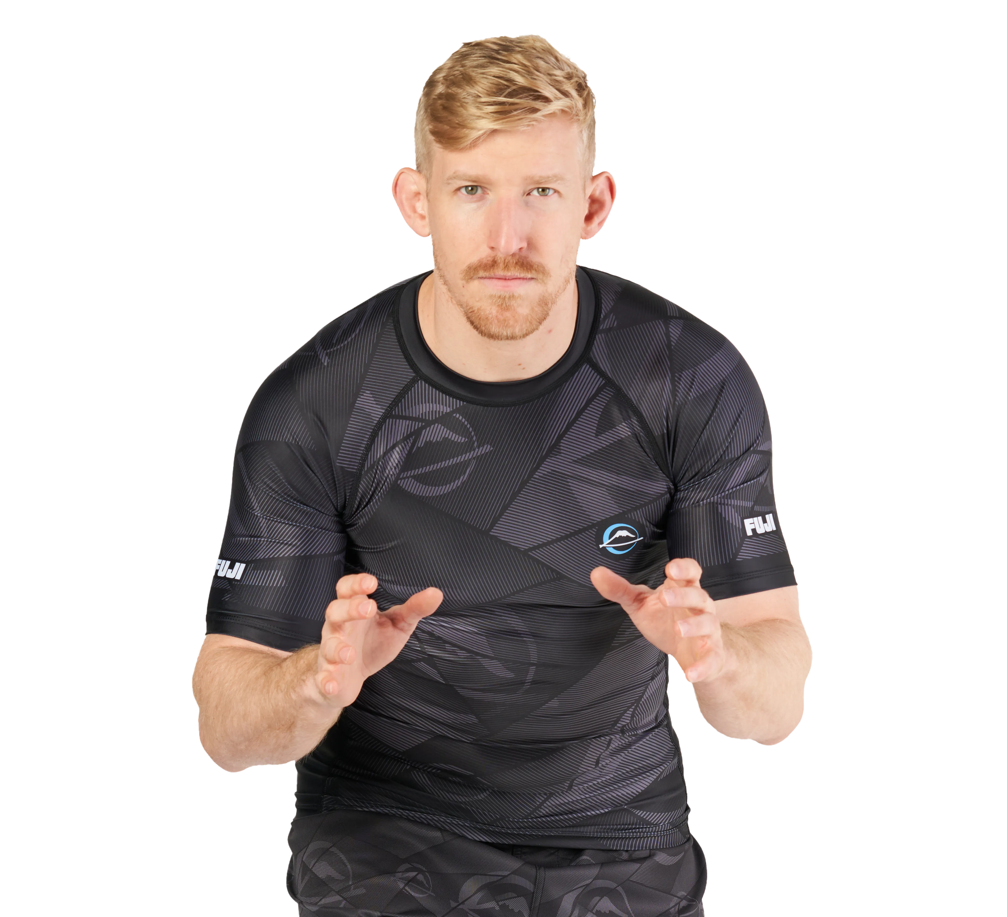 Battle Stripes Rashguard Black