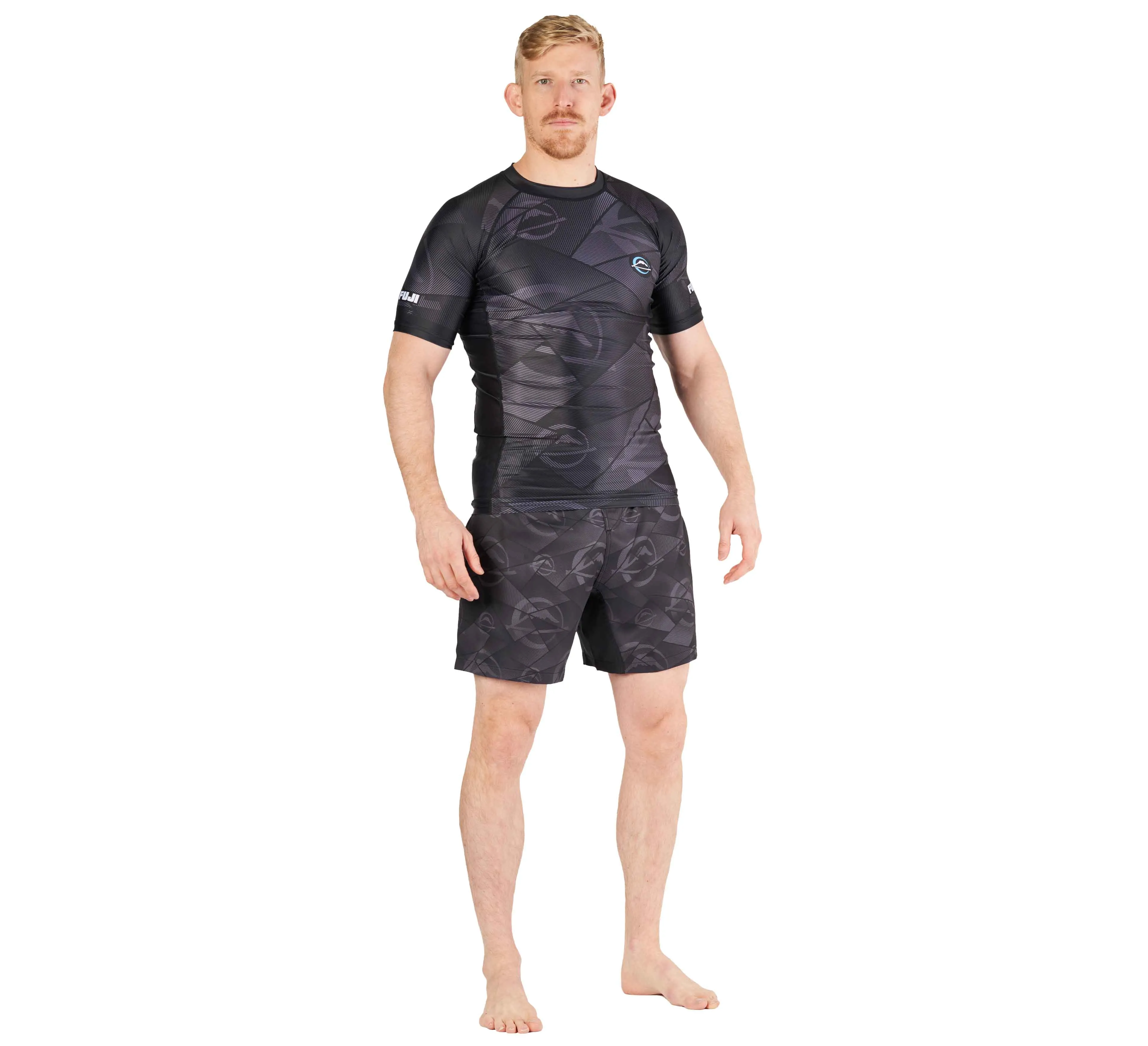 Battle Stripes Rashguard Black