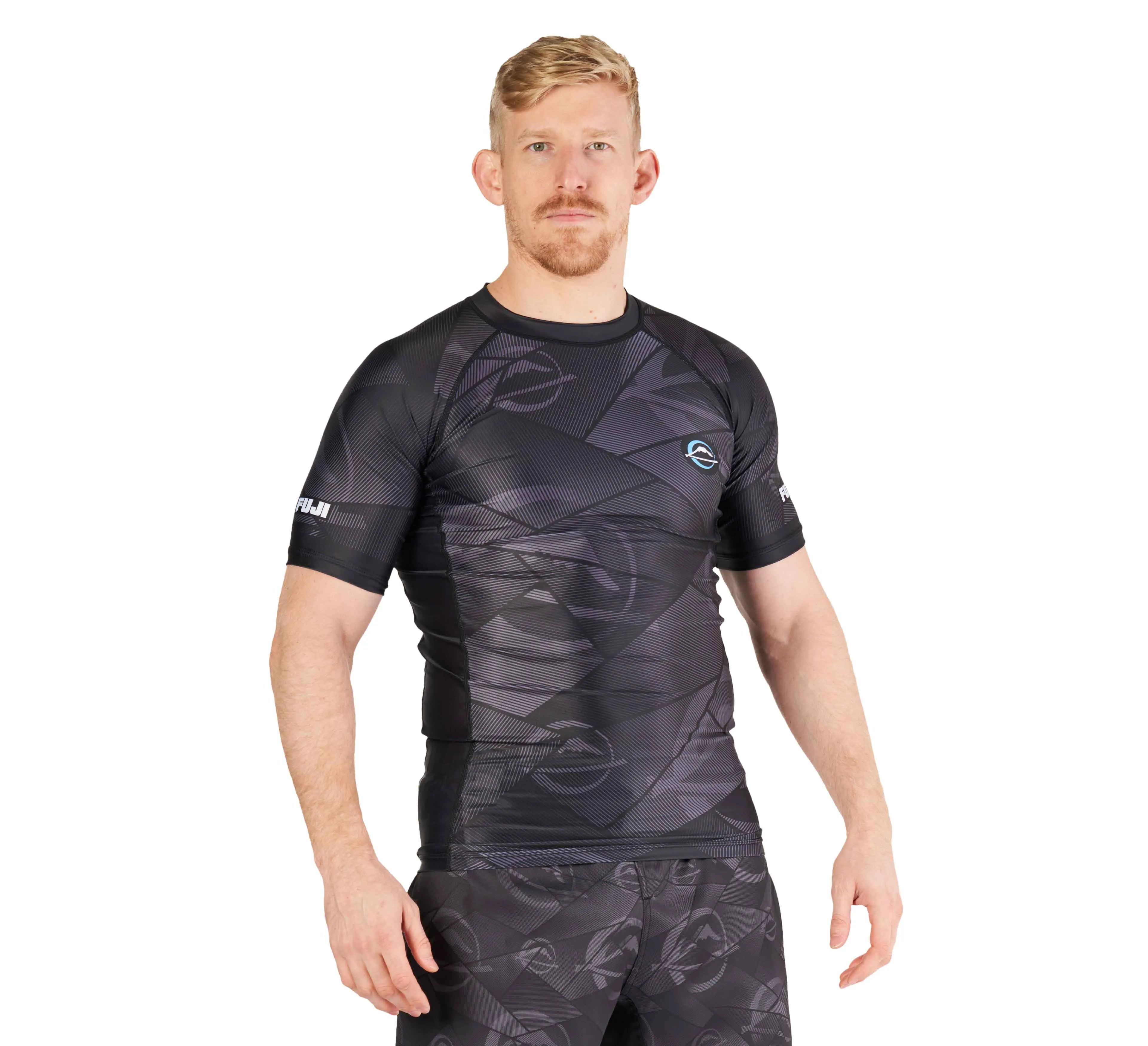 Battle Stripes Rashguard Black