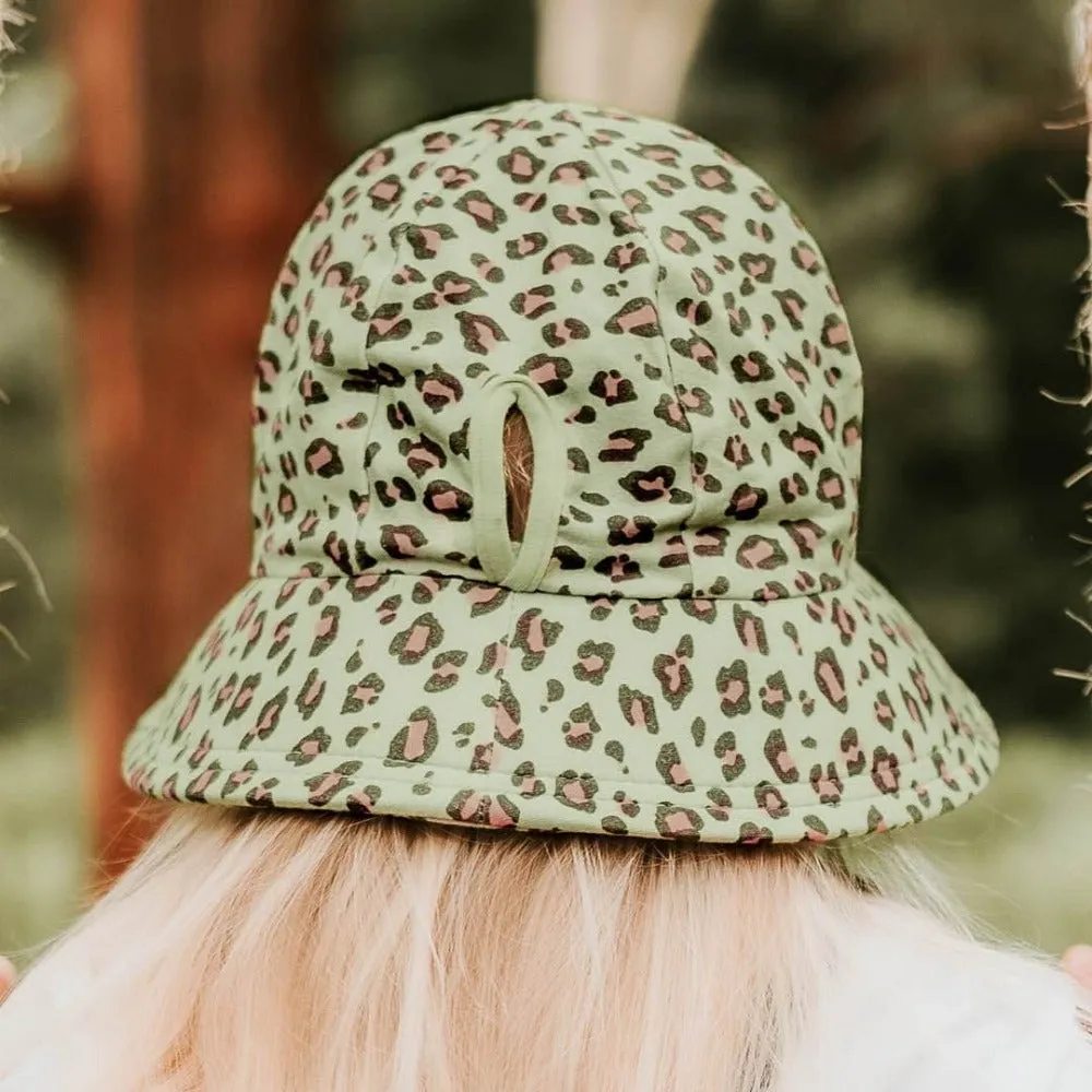 Bedhead Hats Ponytail Bucket Hat Leopard