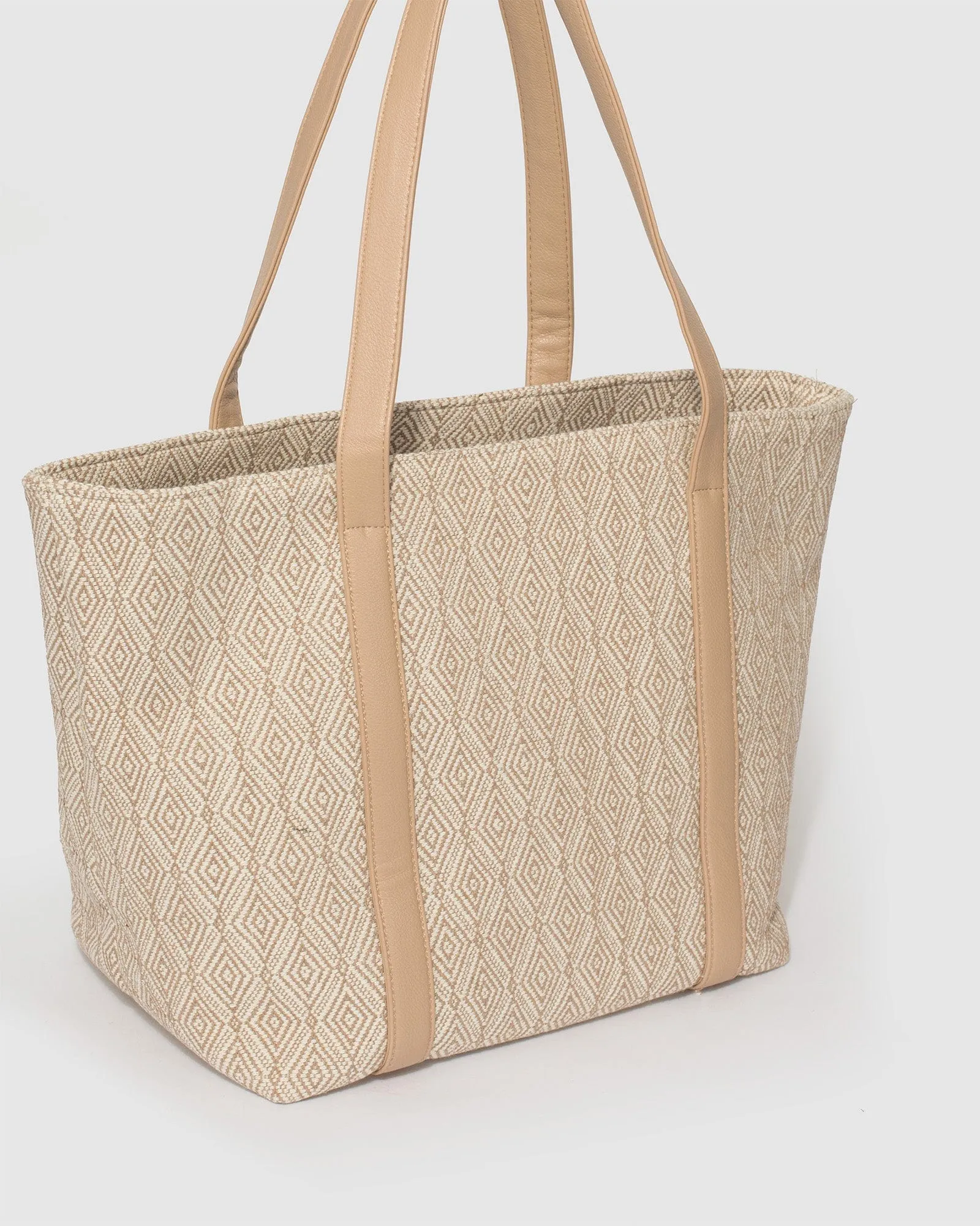 Beige Kaia Beach Bag