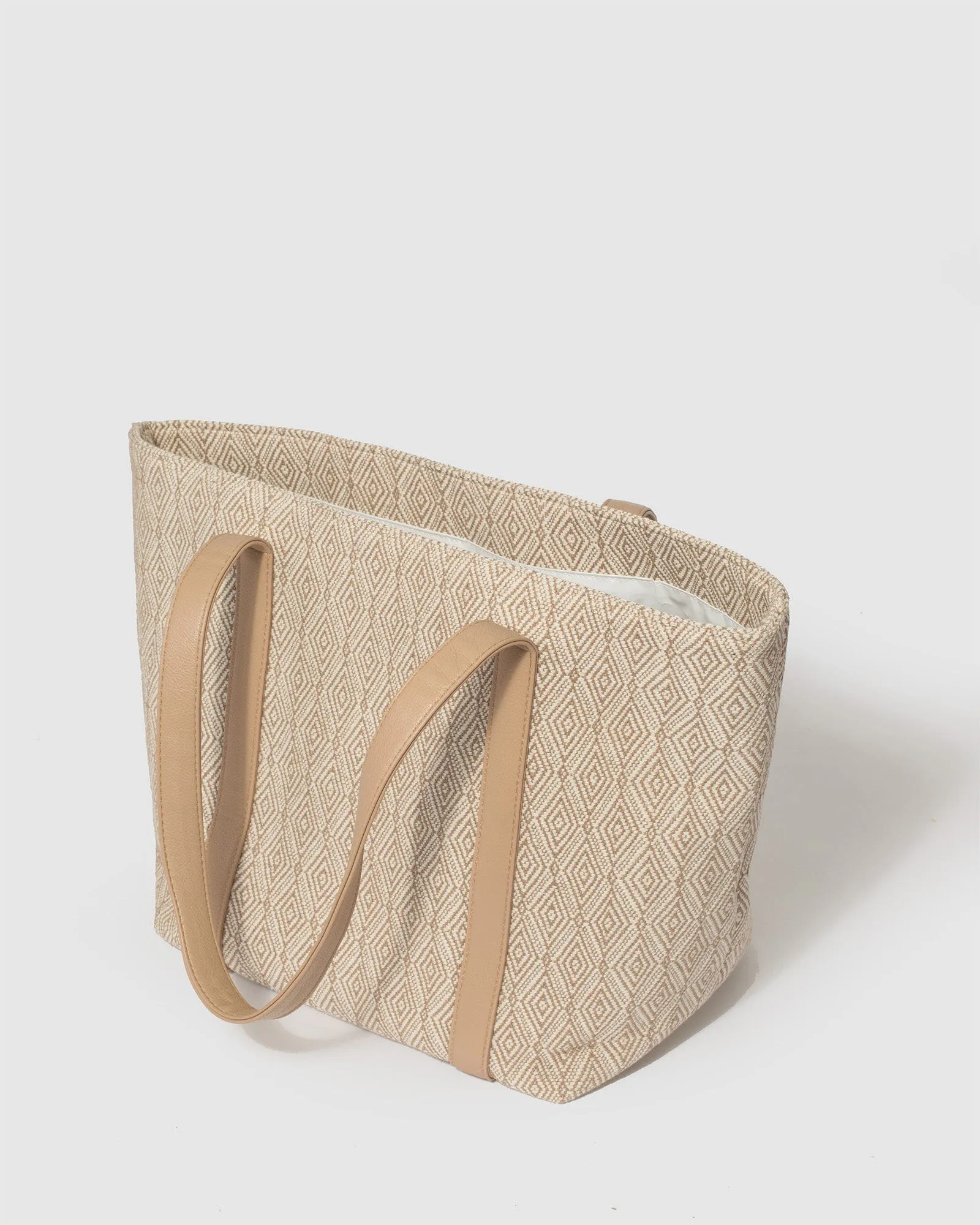 Beige Kaia Beach Bag