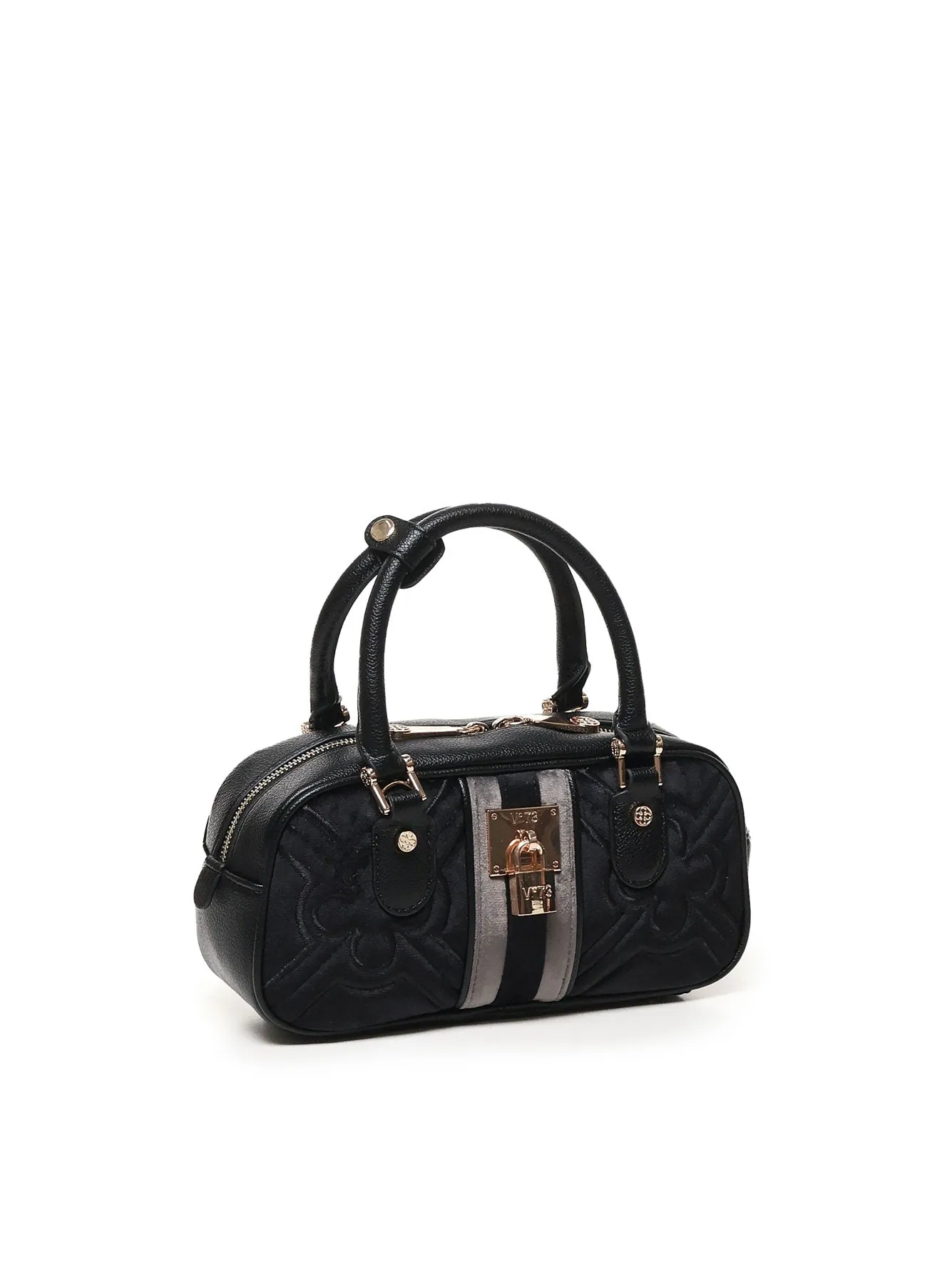 Black Trunk Bag with Adjustable Strap