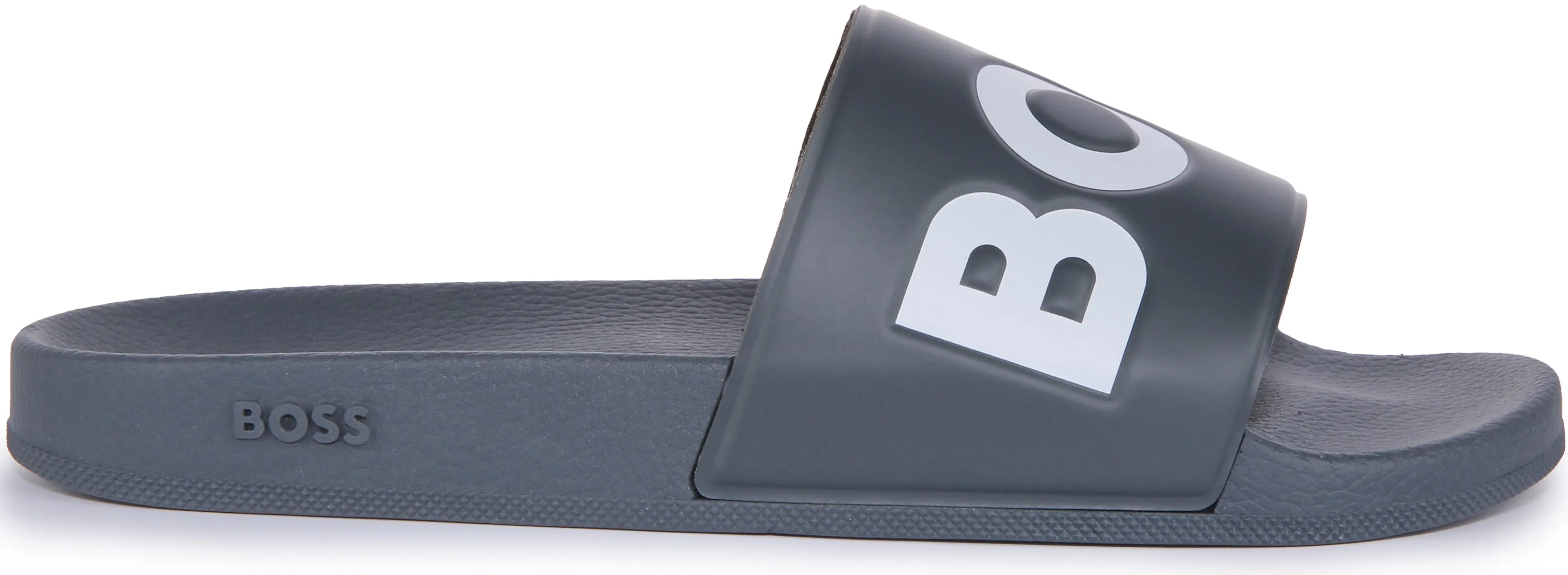 Boss Aryeh Slide In Grey White For Men