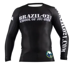 BRAZIL 021 Ranked Rashguard