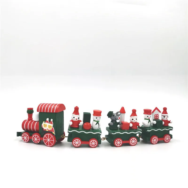 Bulk Christmas Train Toy Sets for Kids Gift Xmas Party Home Decor Ornaments Wholesale