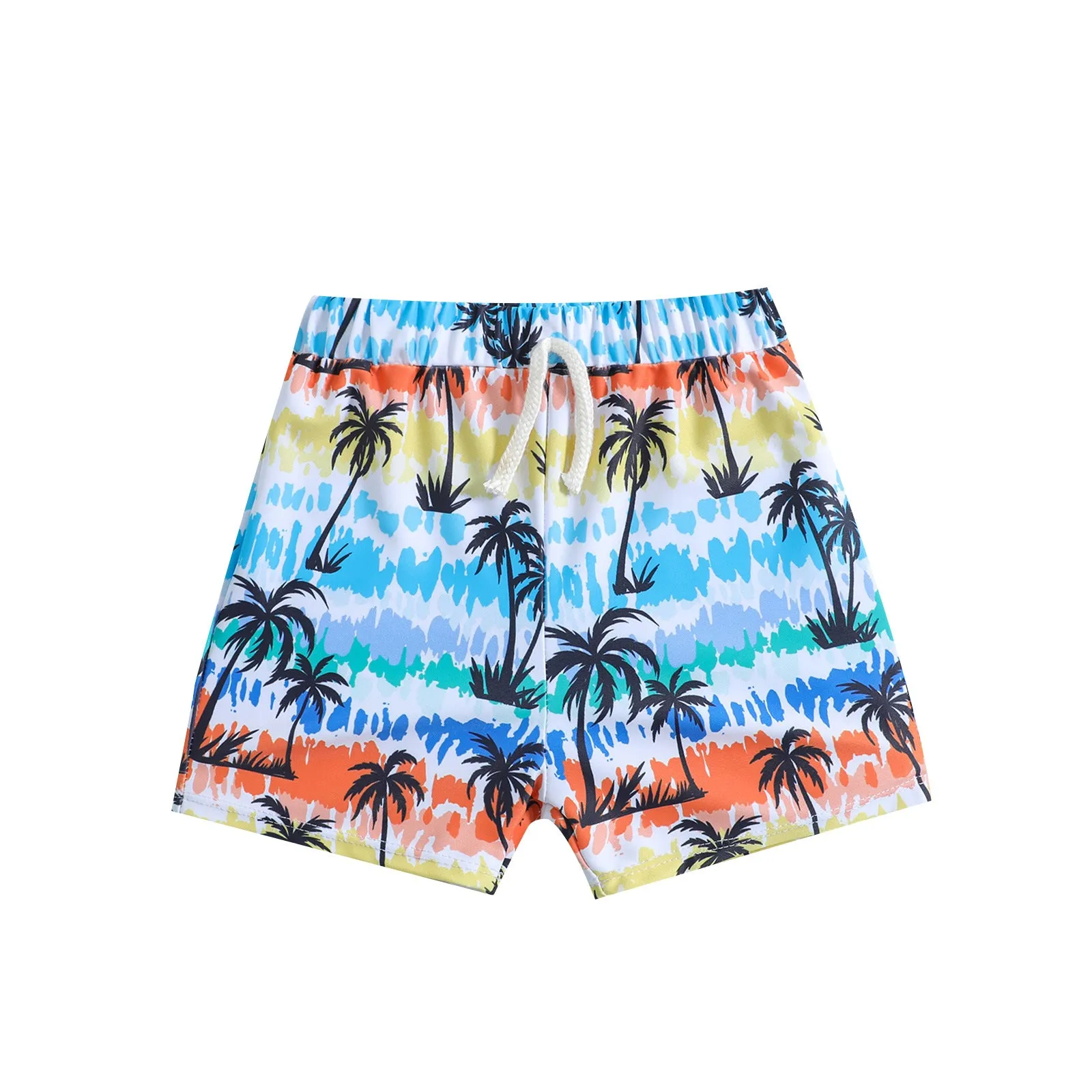 Cartoon Printed Swimming Trunks