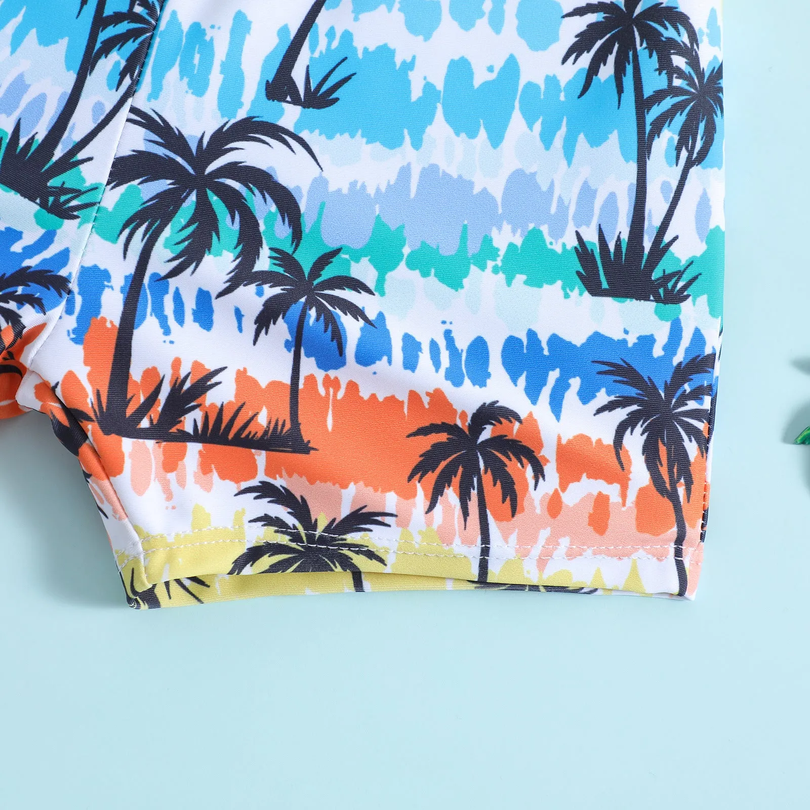 Cartoon Printed Swimming Trunks