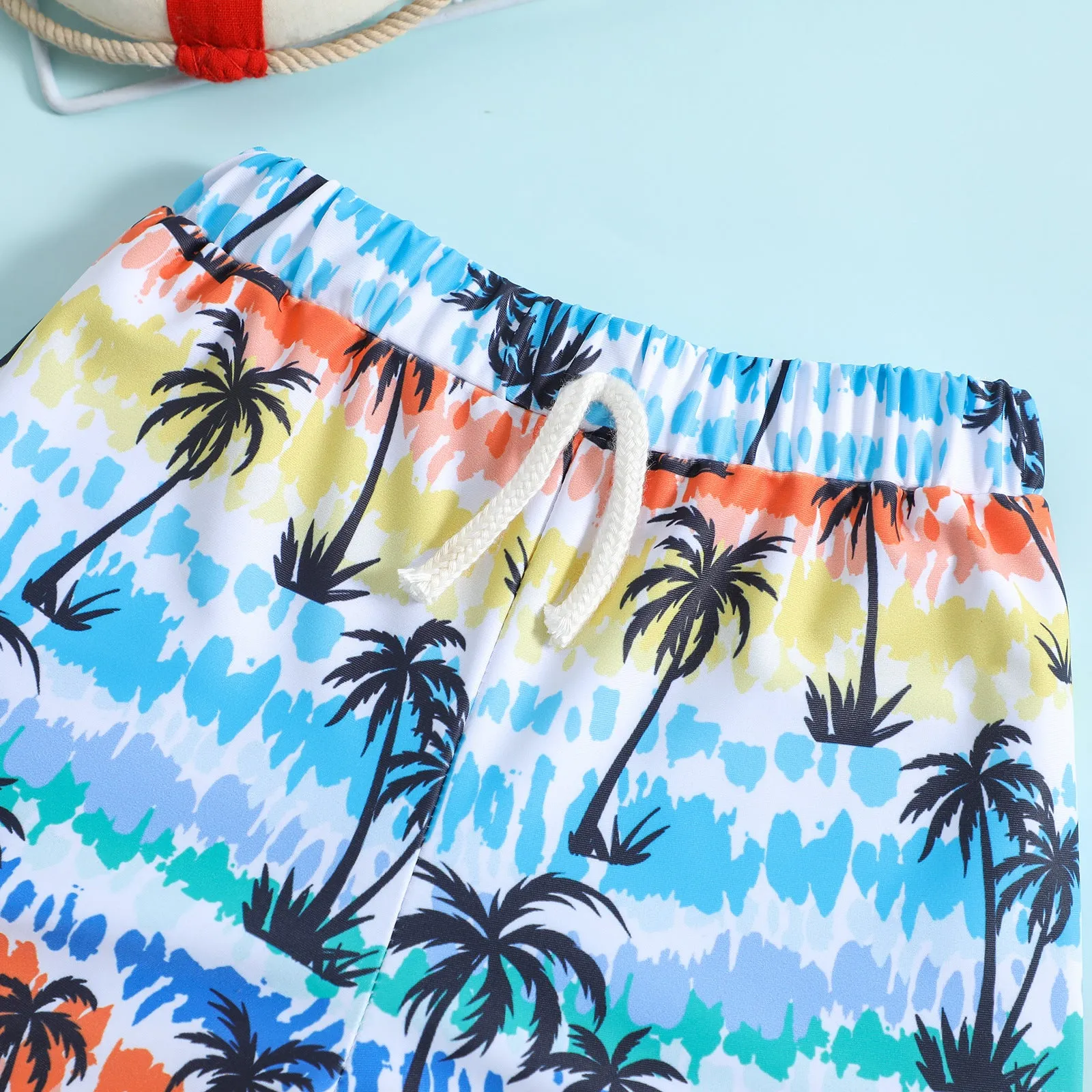 Cartoon Printed Swimming Trunks