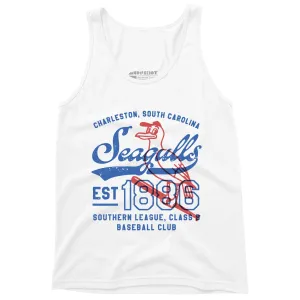 Charleston Seagulls - South Carolina - Vintage Defunct Baseball Teams - Unisex Tank Top