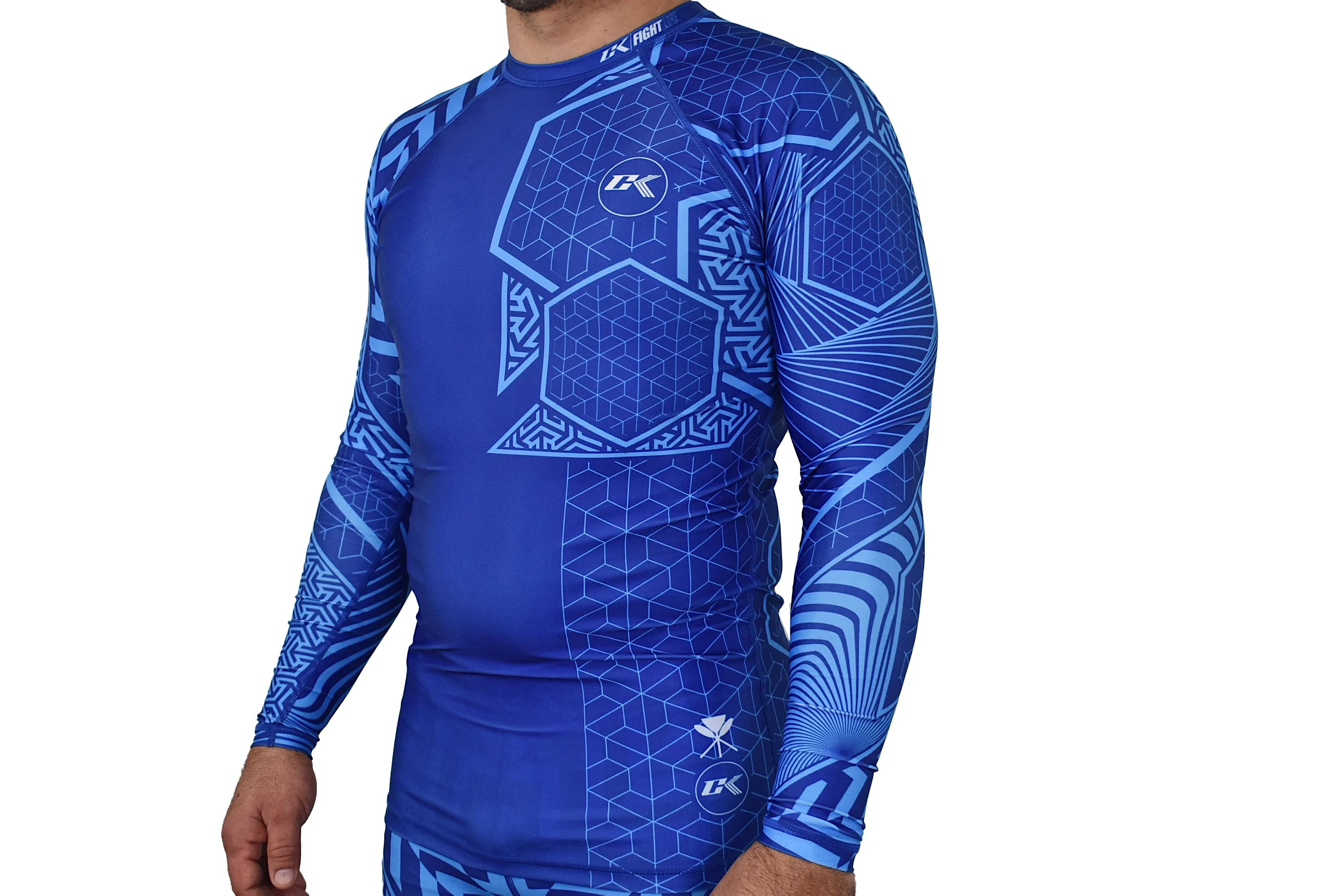 CK Kids Vertigo Rash Guard - Blue