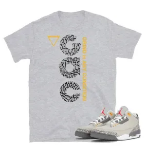 Cool Grey Jordan Retro 3 Shirt