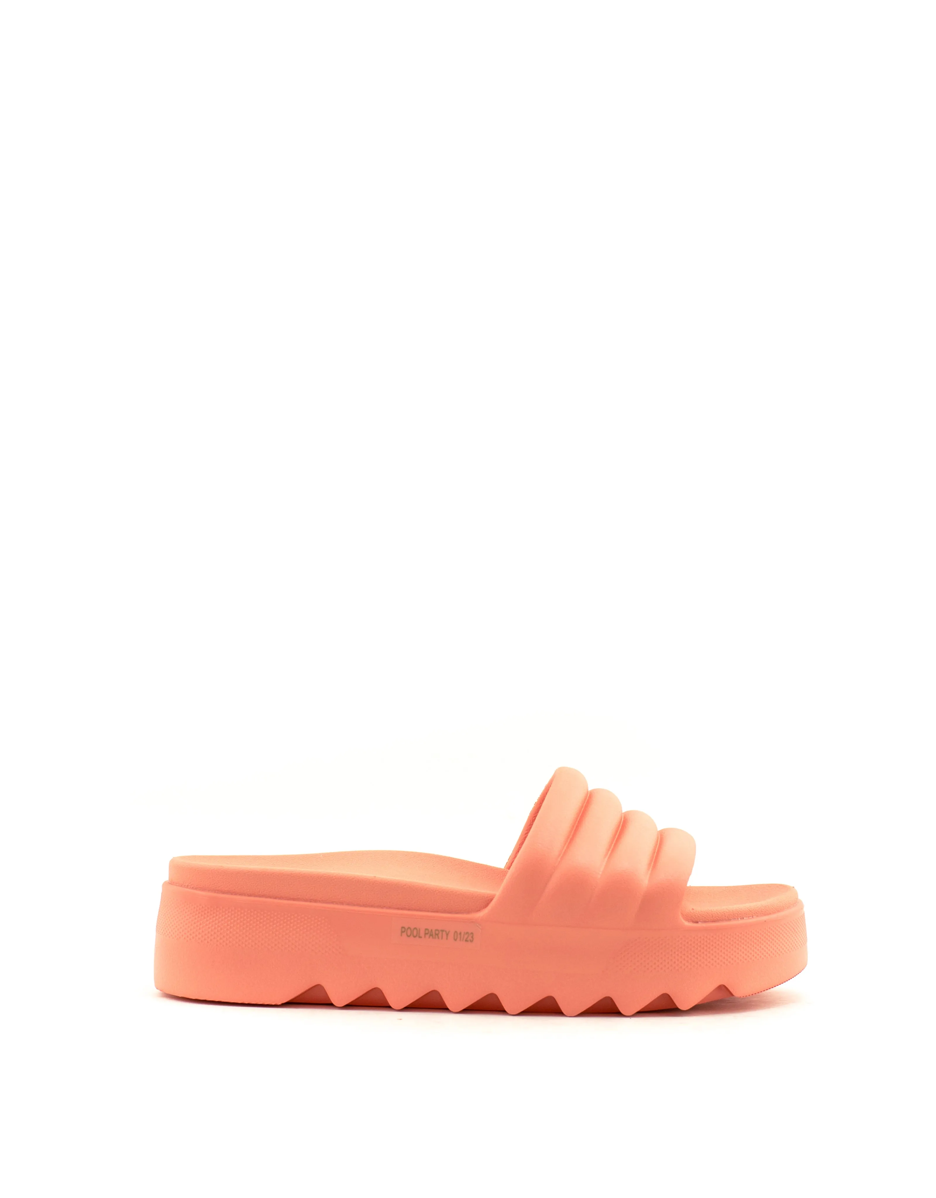 Cougar — Pool Party Sandal - Coral