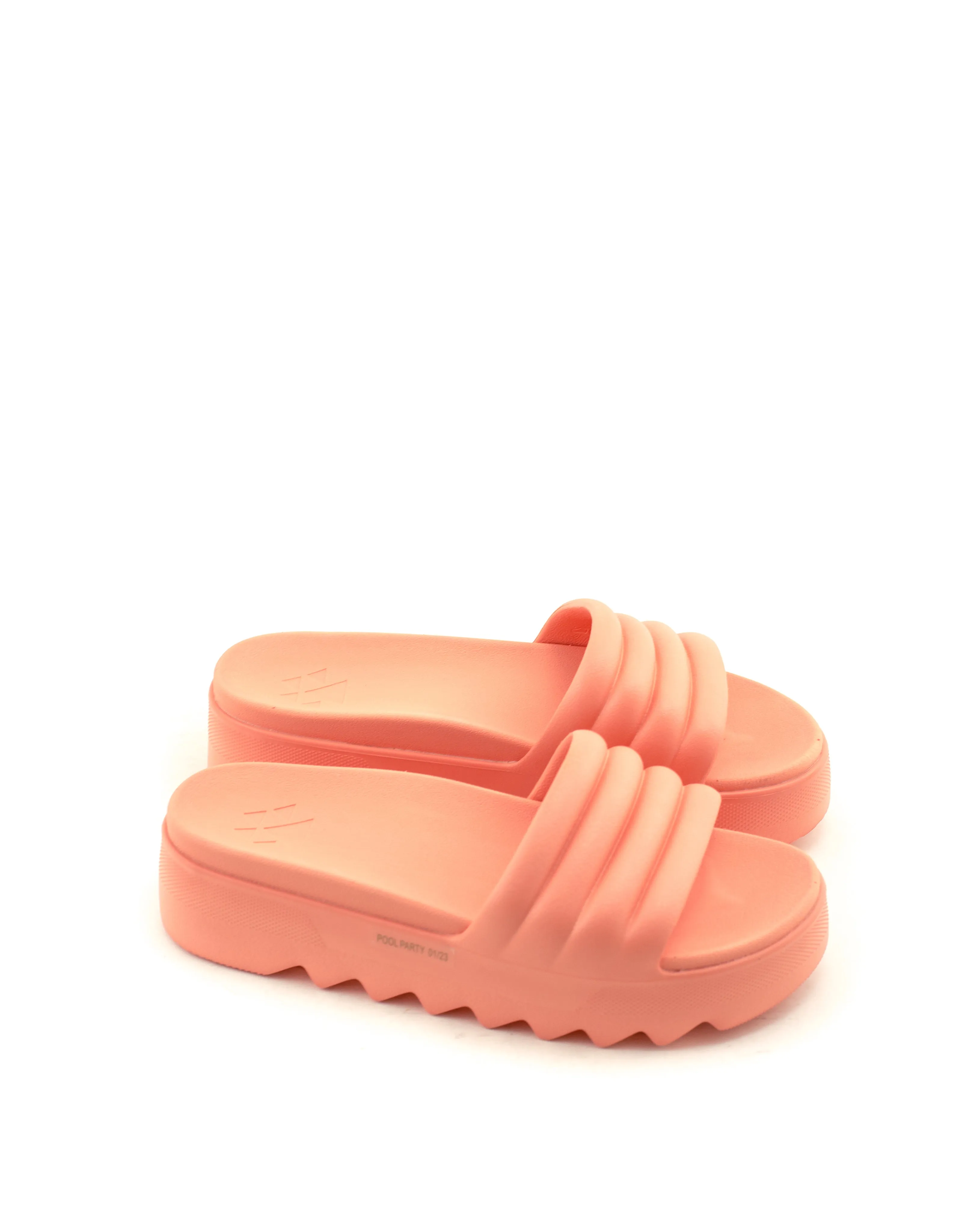 Cougar — Pool Party Sandal - Coral