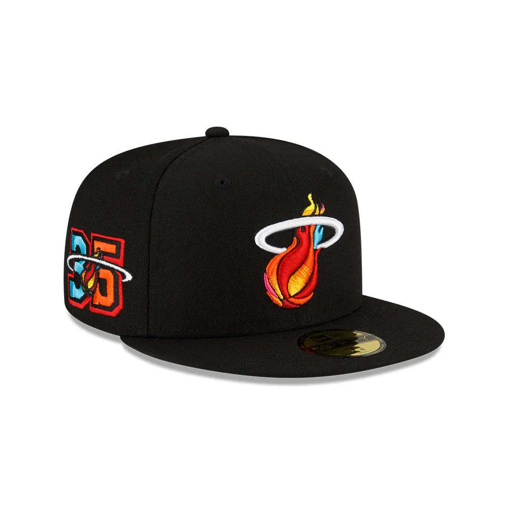 Court Culture Miami Mashup Vol. 2 Ball & Flame Fitted Hat