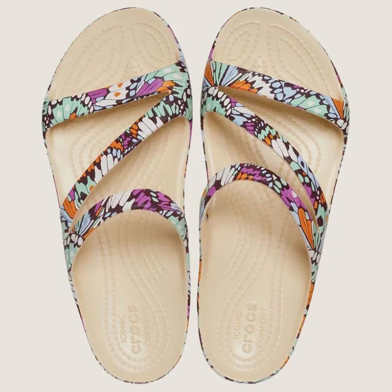 Crocs Kadee II Butterfly Graphic Sandal