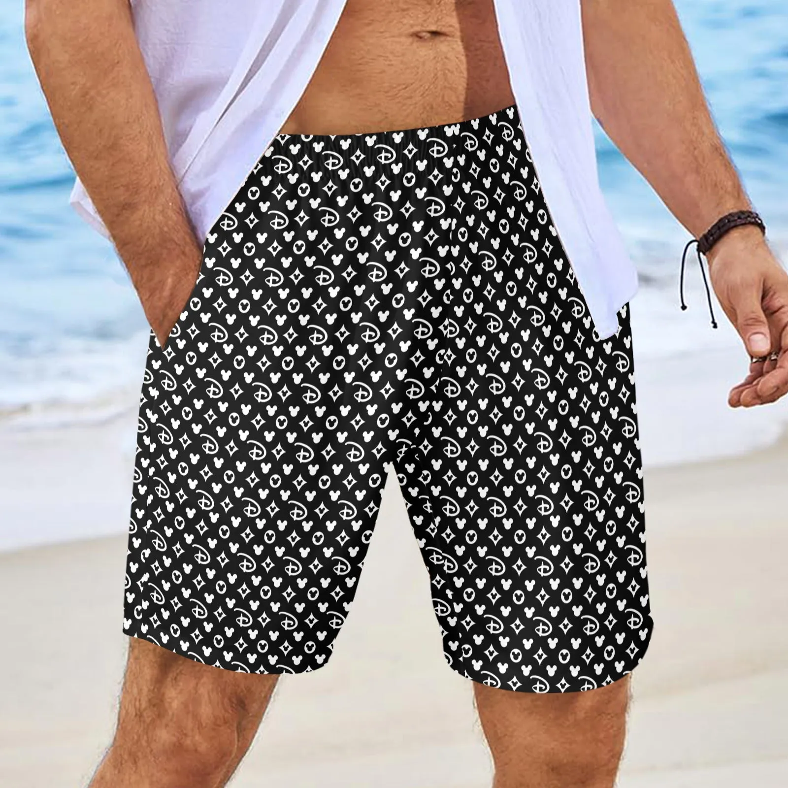 Designer Men's Swim Trunks Swimsuit