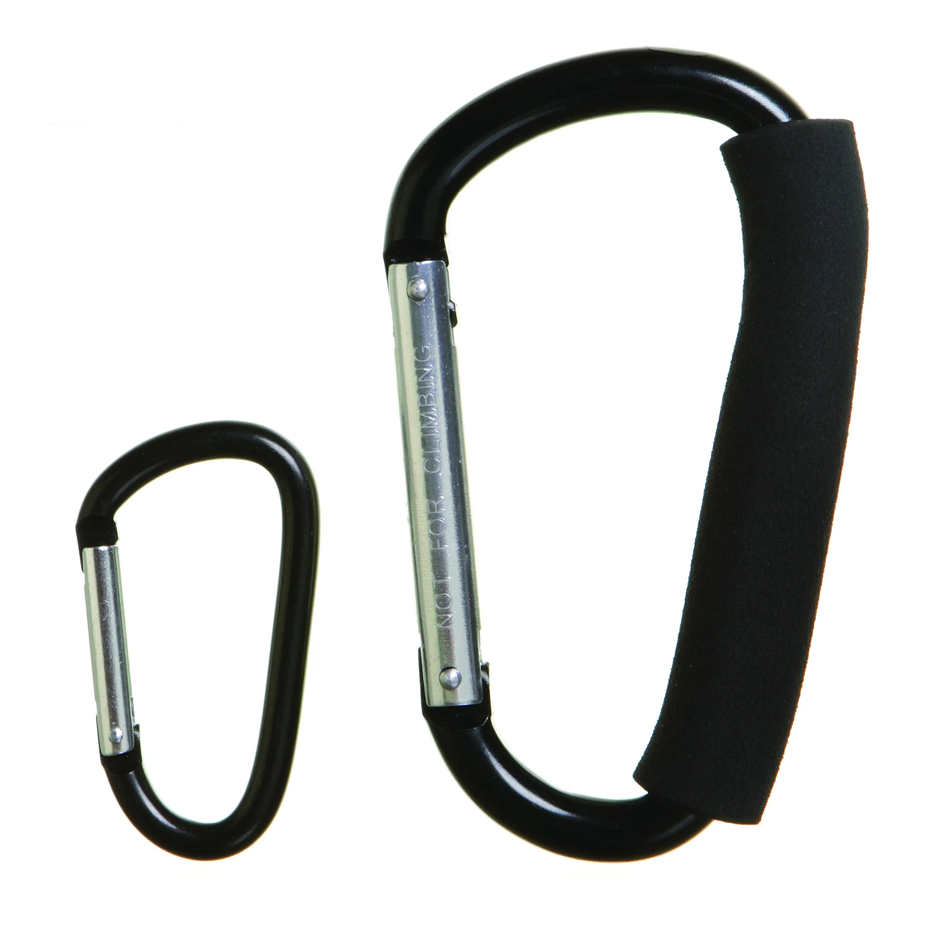 Dreambaby Stroller Hook Carabiner 2pk Large & Small DB00260