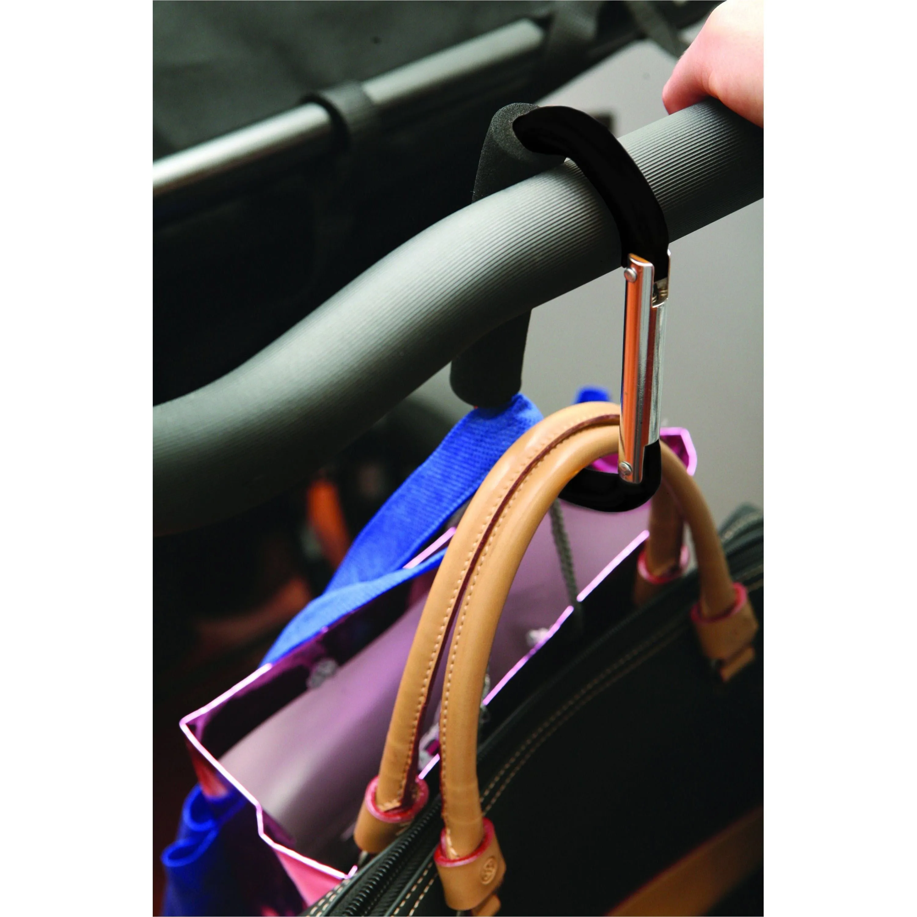 Dreambaby Stroller Hook Carabiner 2pk Large & Small DB00260