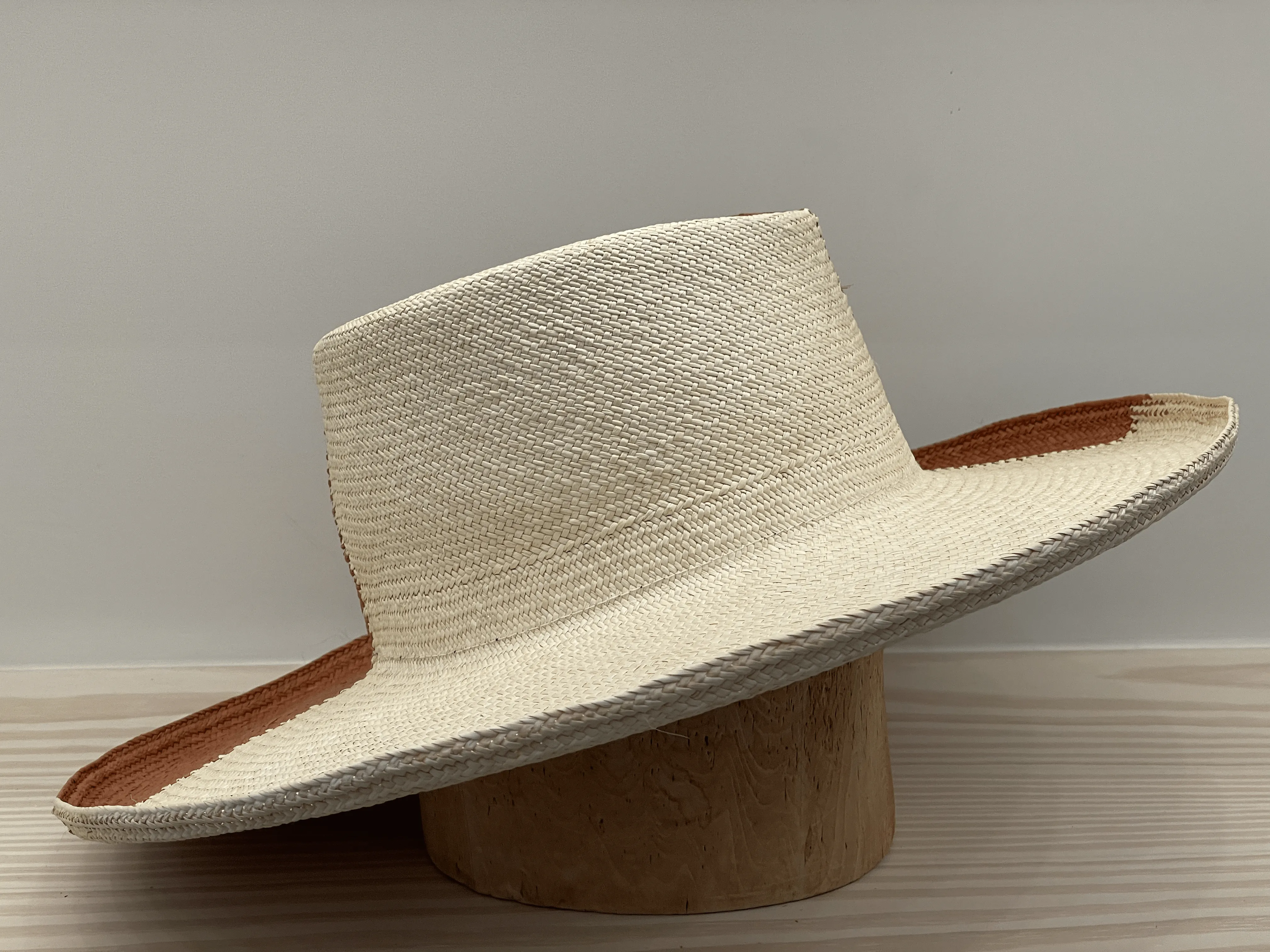 Drury Lane Hat in Cafe/ Ivory (Sold Out)