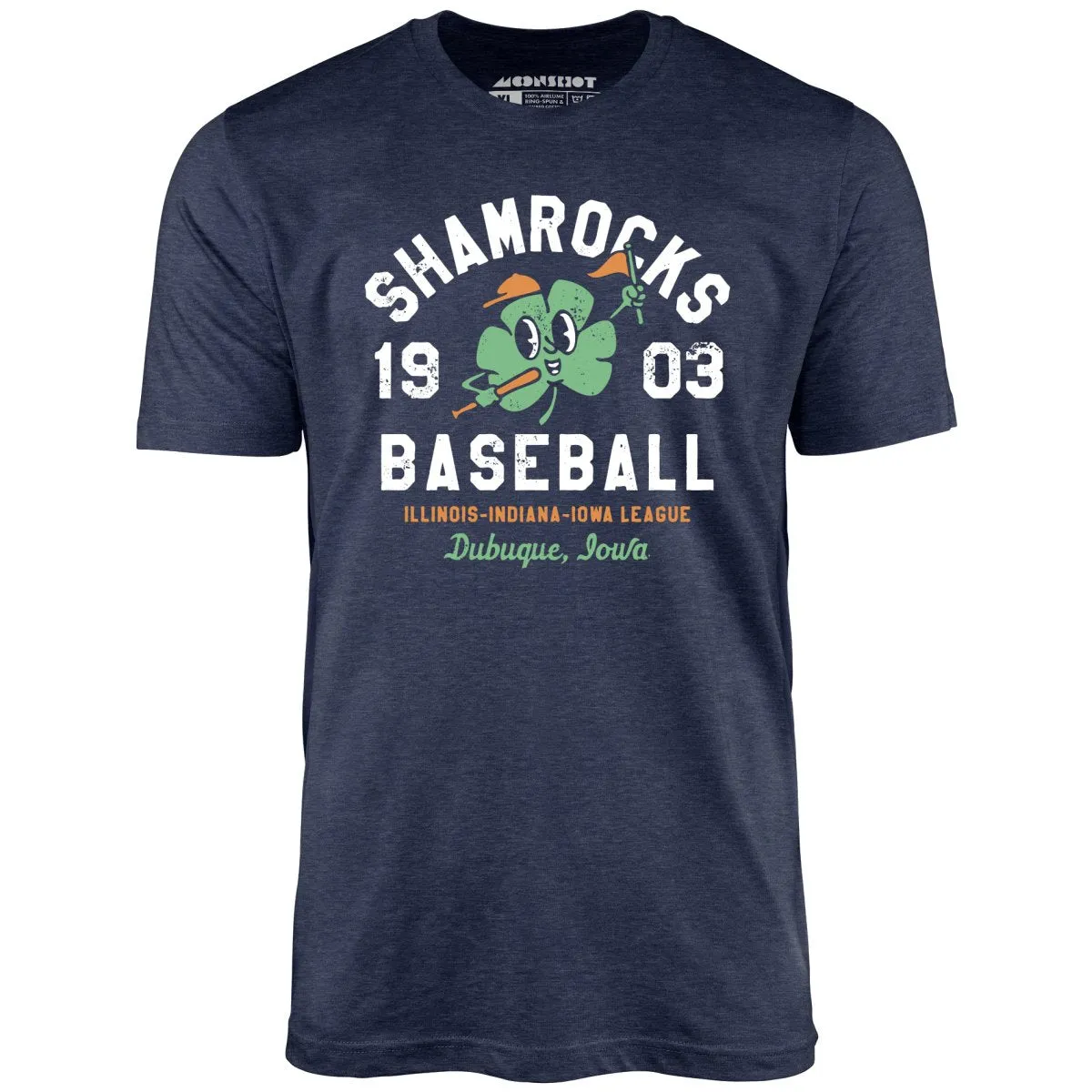 Dubuque Shamrocks - Iowa - Vintage Defunct Baseball Teams - Unisex T-Shirt