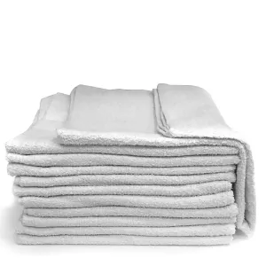 Dz. White Bath Towels 22" x 44" - 6 lbs/dz