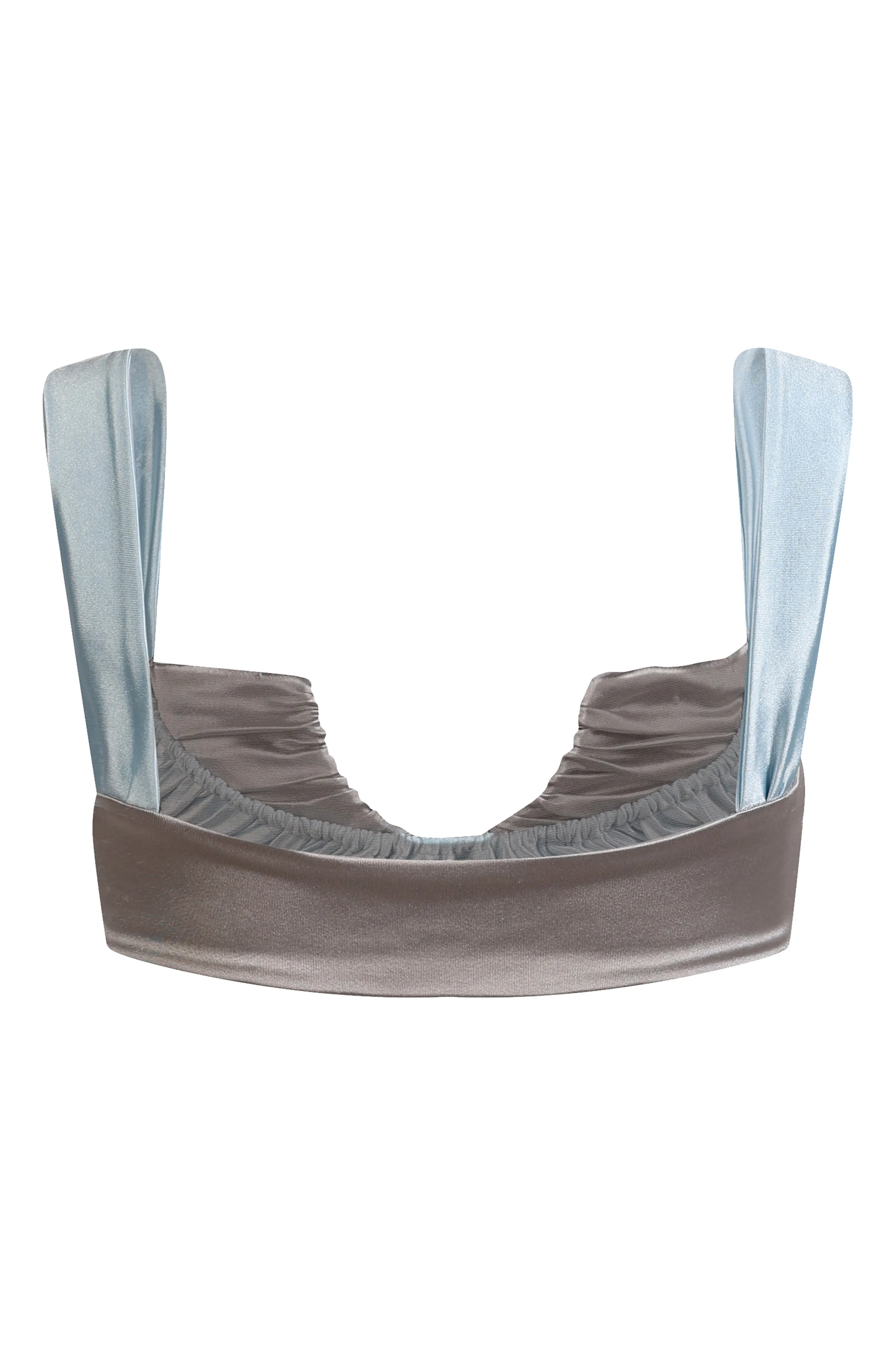 Eclat / Pastel Blue Silver Plate - Top