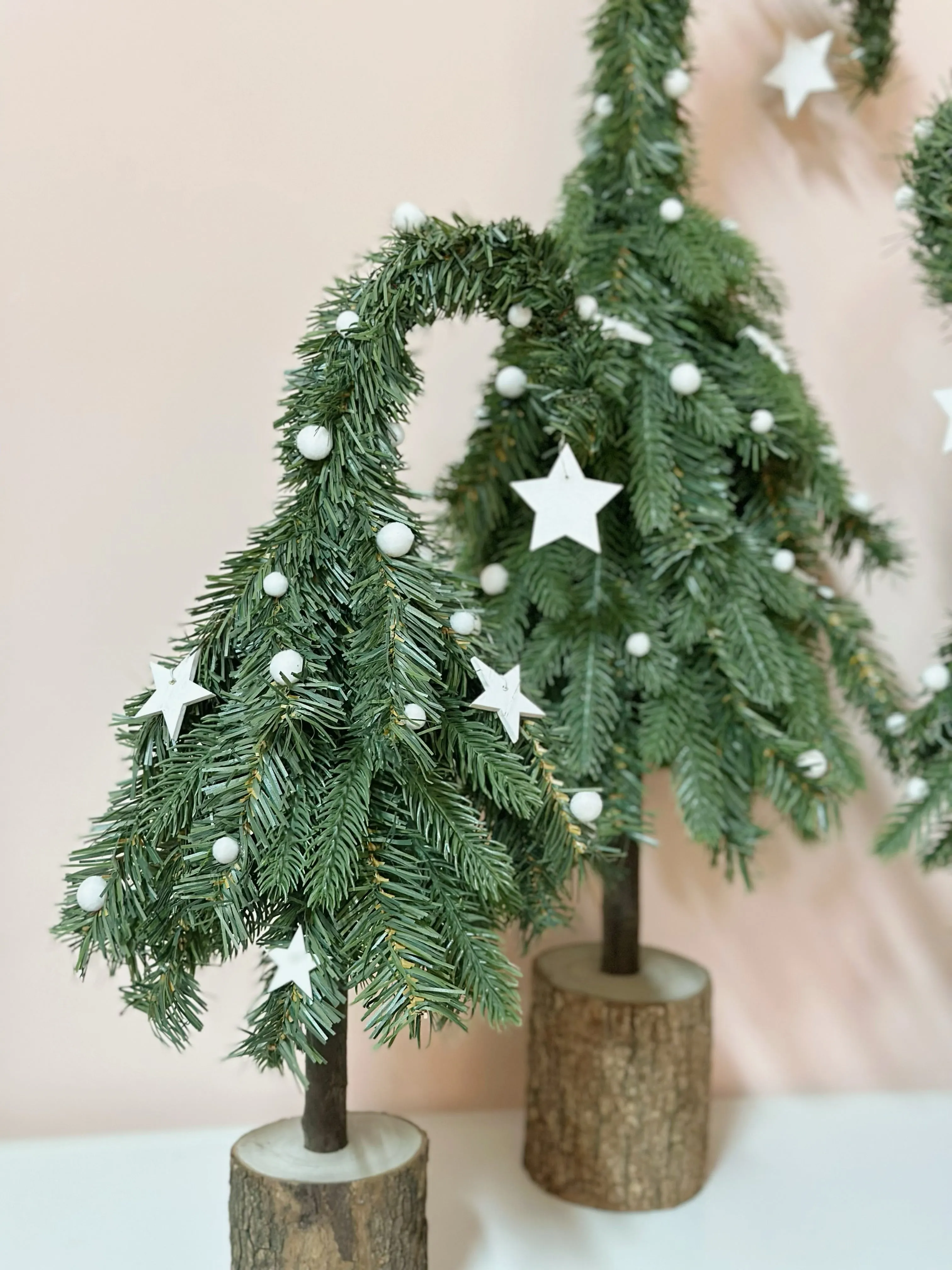 Enchanting Spiral Star Trees on Trunk (3 sizes)