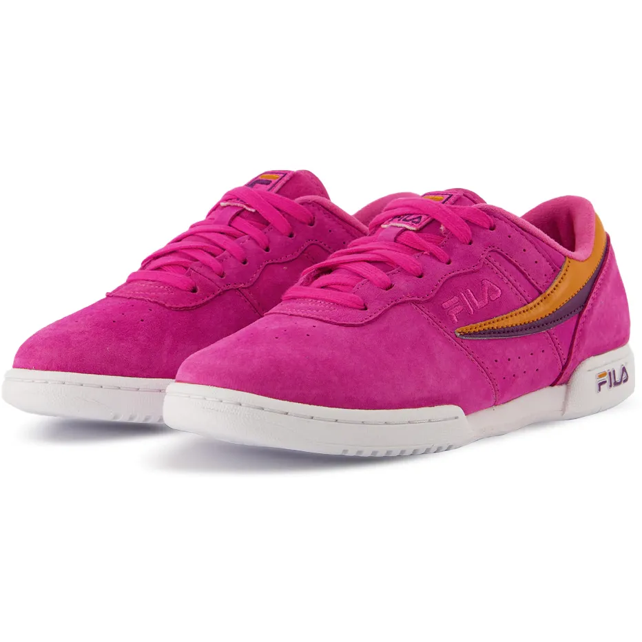 Fila Women's Original Fitness Shoes - Fuchsia Pink / Gold / Purple