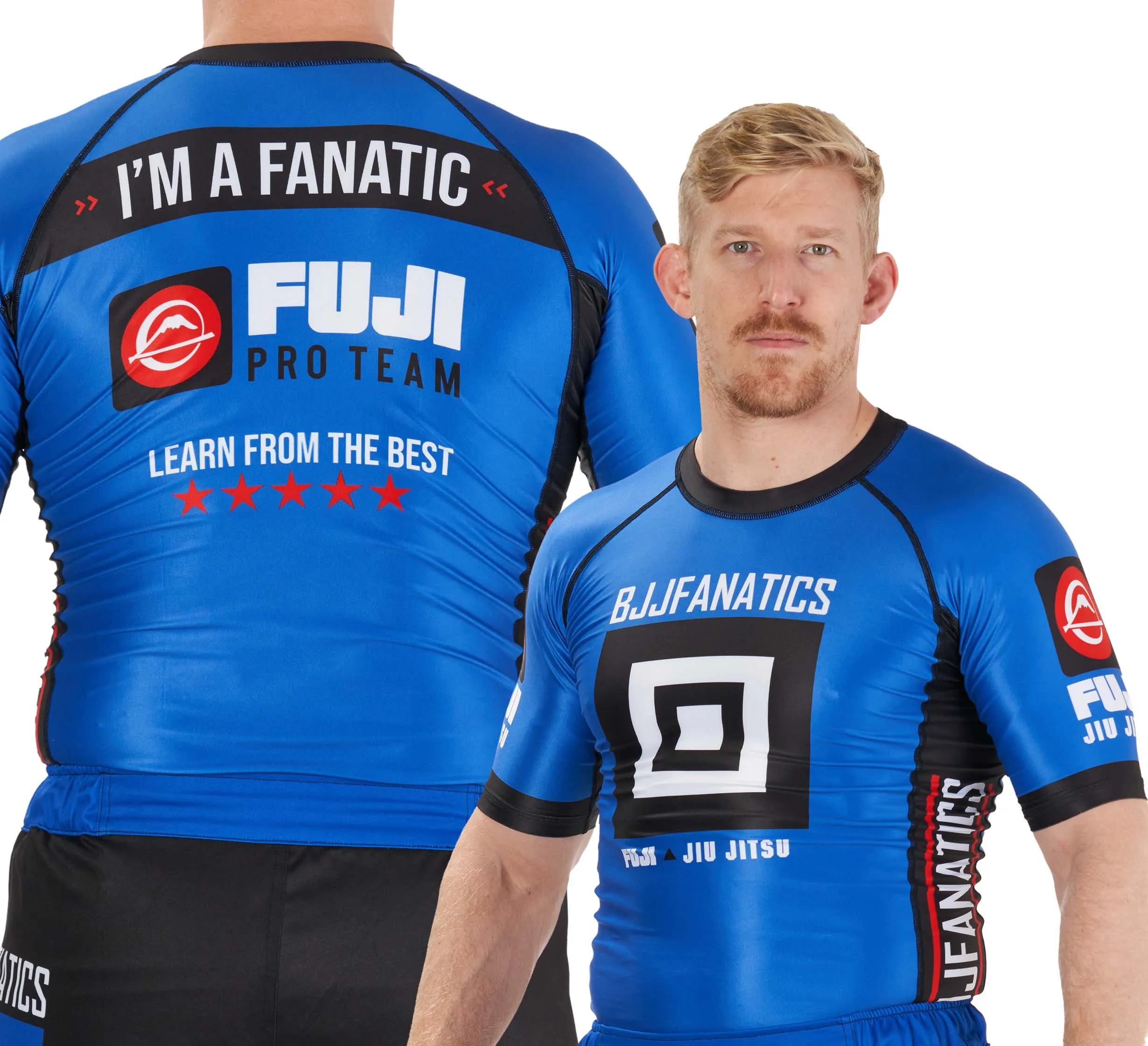 FUJI BJJ Fanatics Rashguard Blue