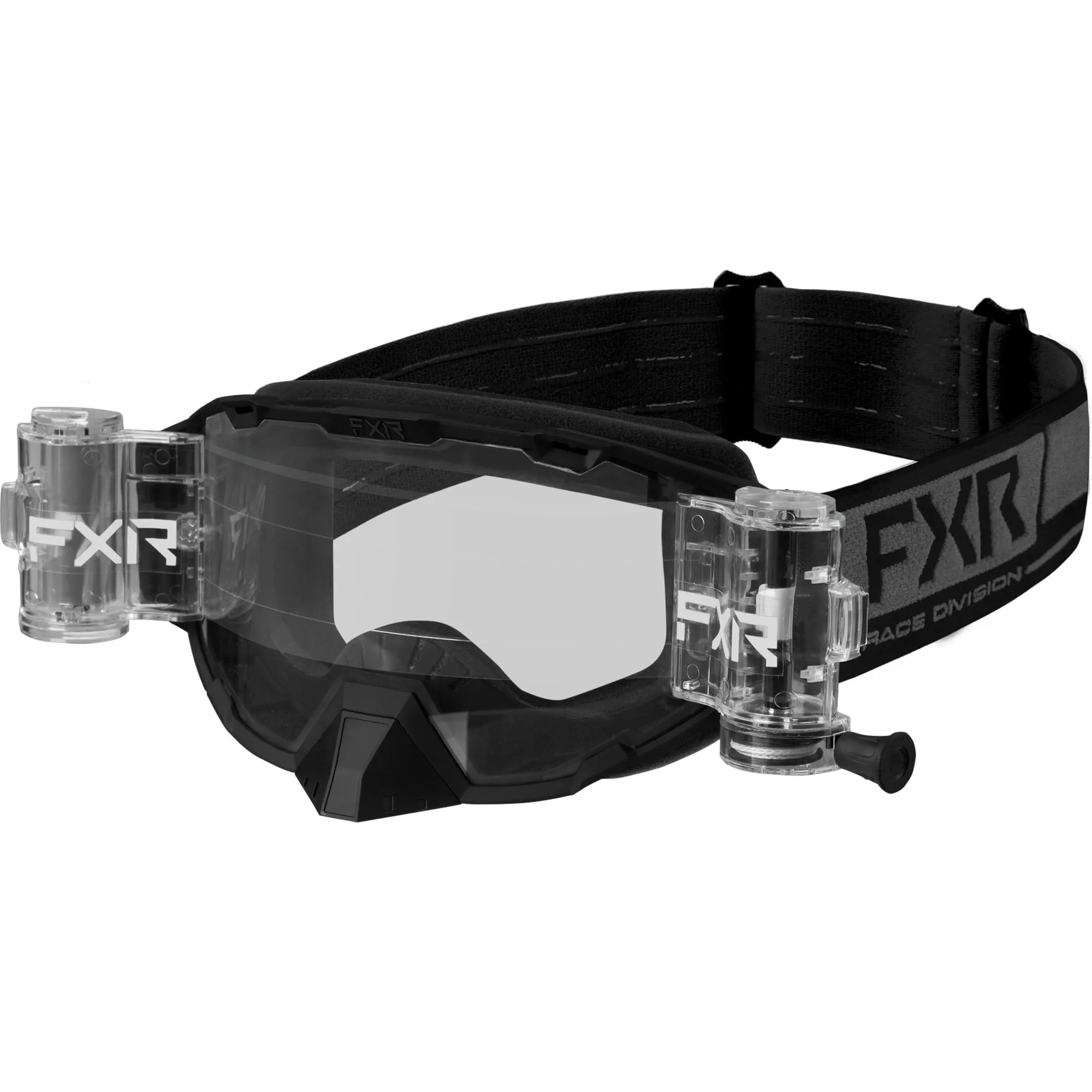 FXR 223397-1010-00 Maverick Roll-Off MX Goggle Impact Resistant Anti Fog Scratch Black Ops