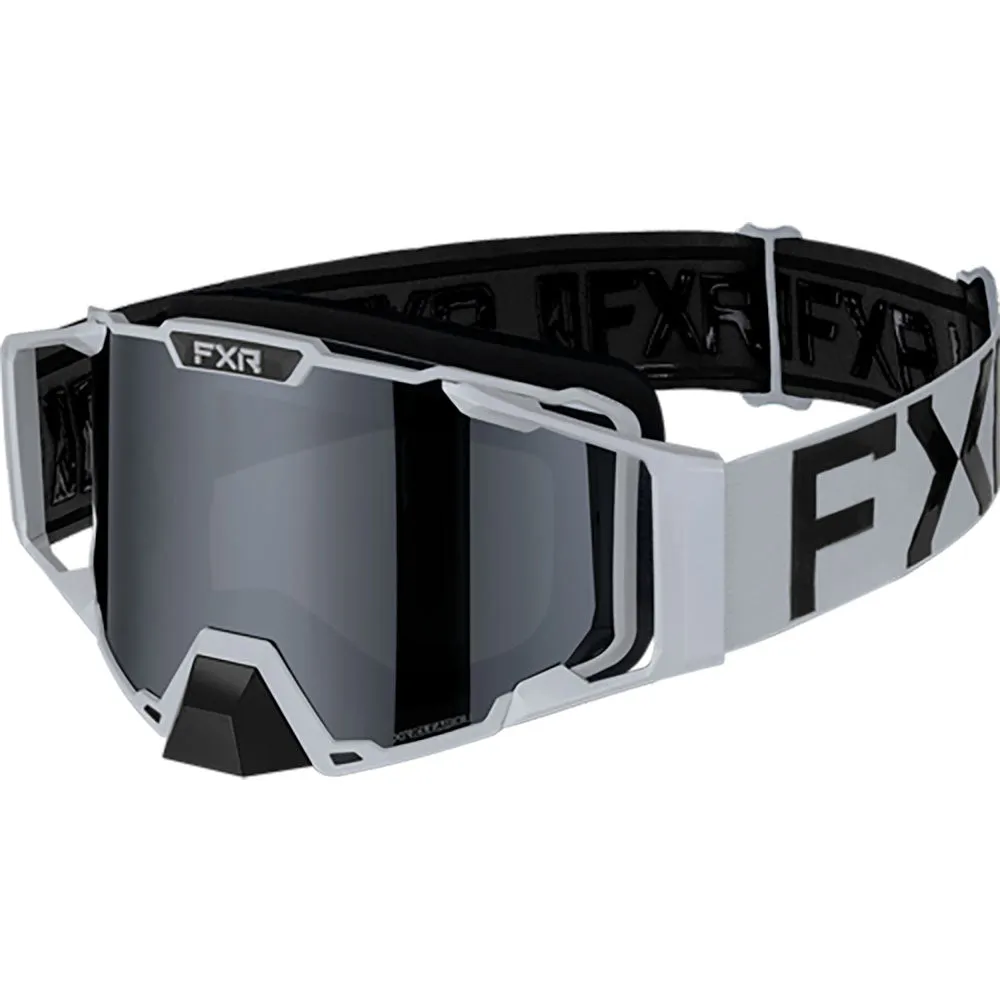 FXR 253104-0500-00 Pilot Goggle Clearidium Dual-Layer Anti-Scratch Anti-Fog Grey - One