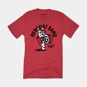 Georgia Redcoat Marching Band Retro T-Shirt