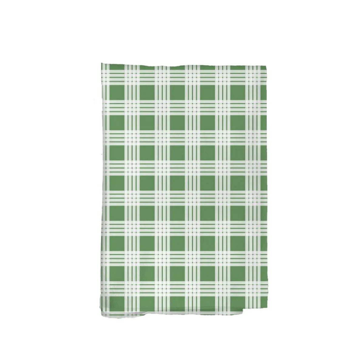 Green Palaka Flour Sack Kitchen Towel