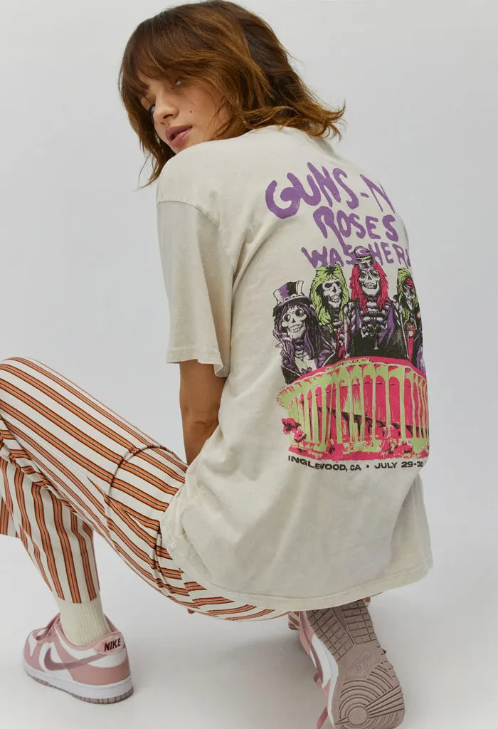 Guns N Roses Was Here Boyfriend Tee