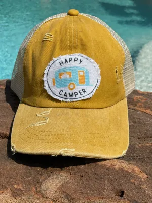 Happy Camper Visor & Hats