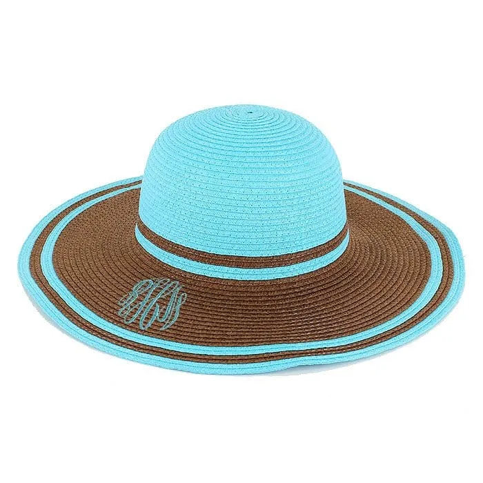 HT6041 Jessica Monogrammable Floppy Hat