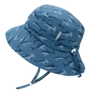 jan   jul by twinklebelle aqua dry bucket sun hat - shark