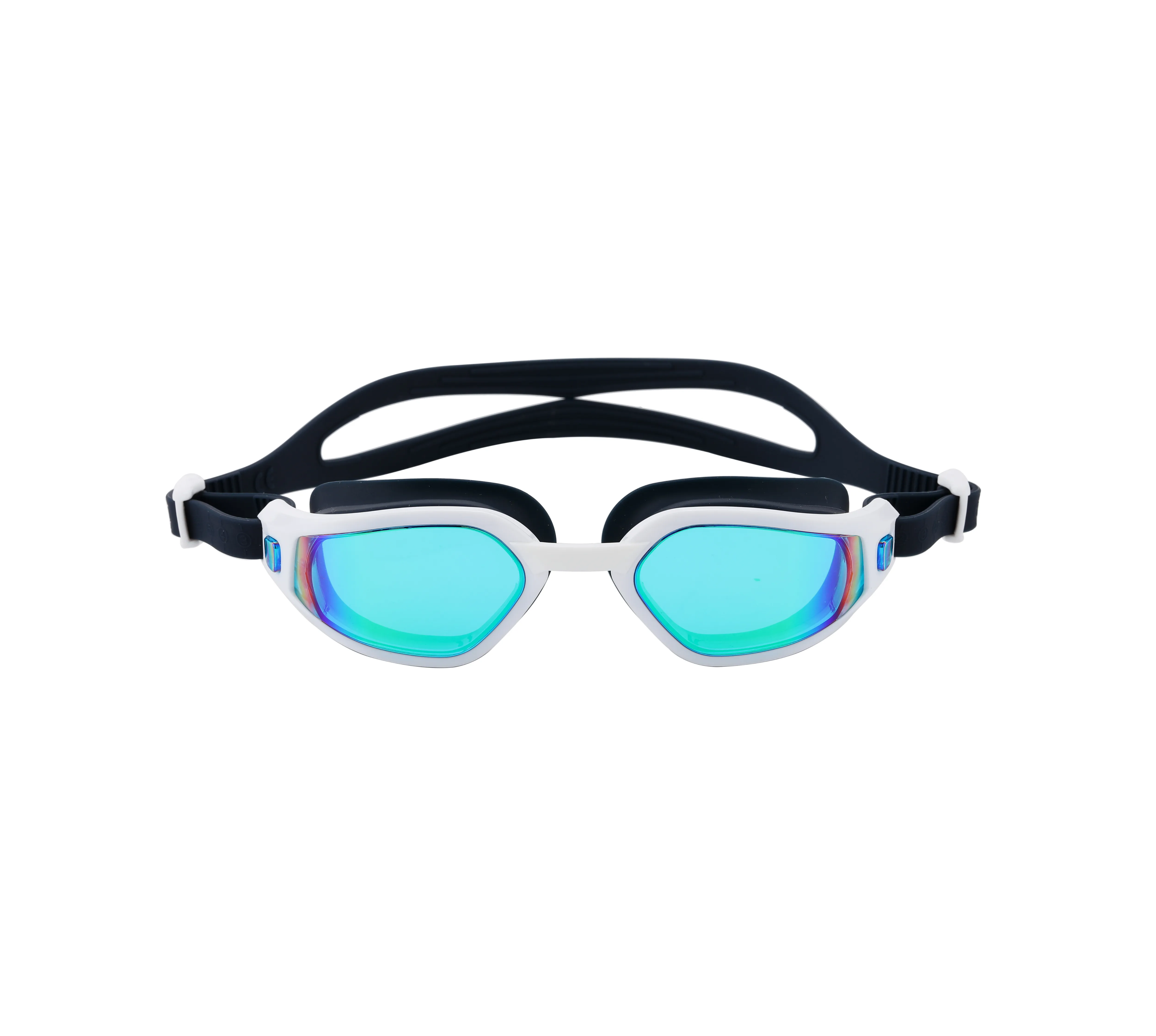 JEORGE swimming & triathlon goggles, polarized anti-fog wide vision unisex swim goggles.