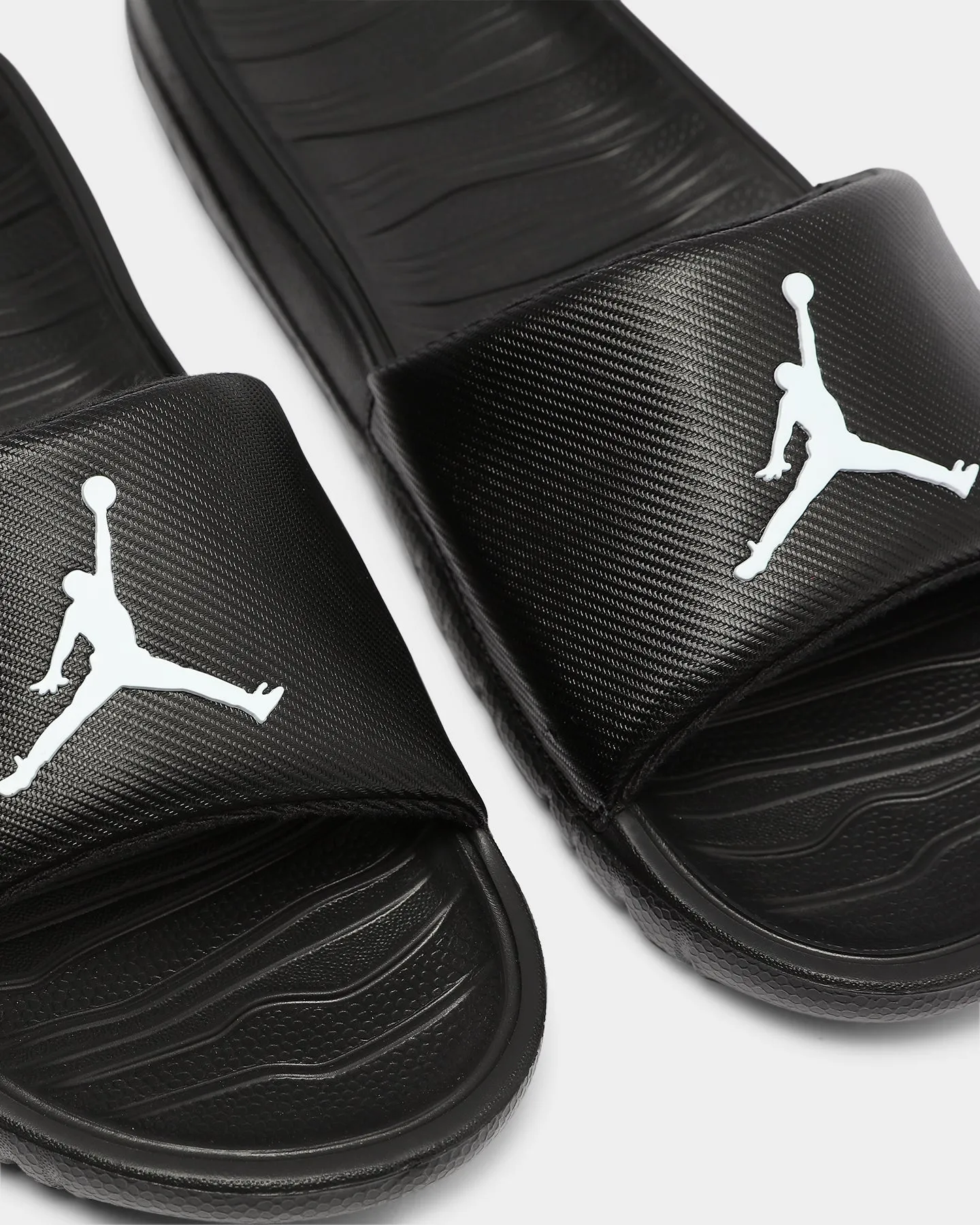 Jordan Break Slides Black/White