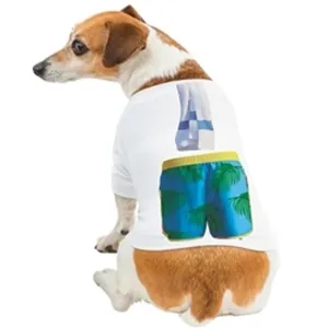 Just Add My Dog "Swim Trunks" Tee for Dogs