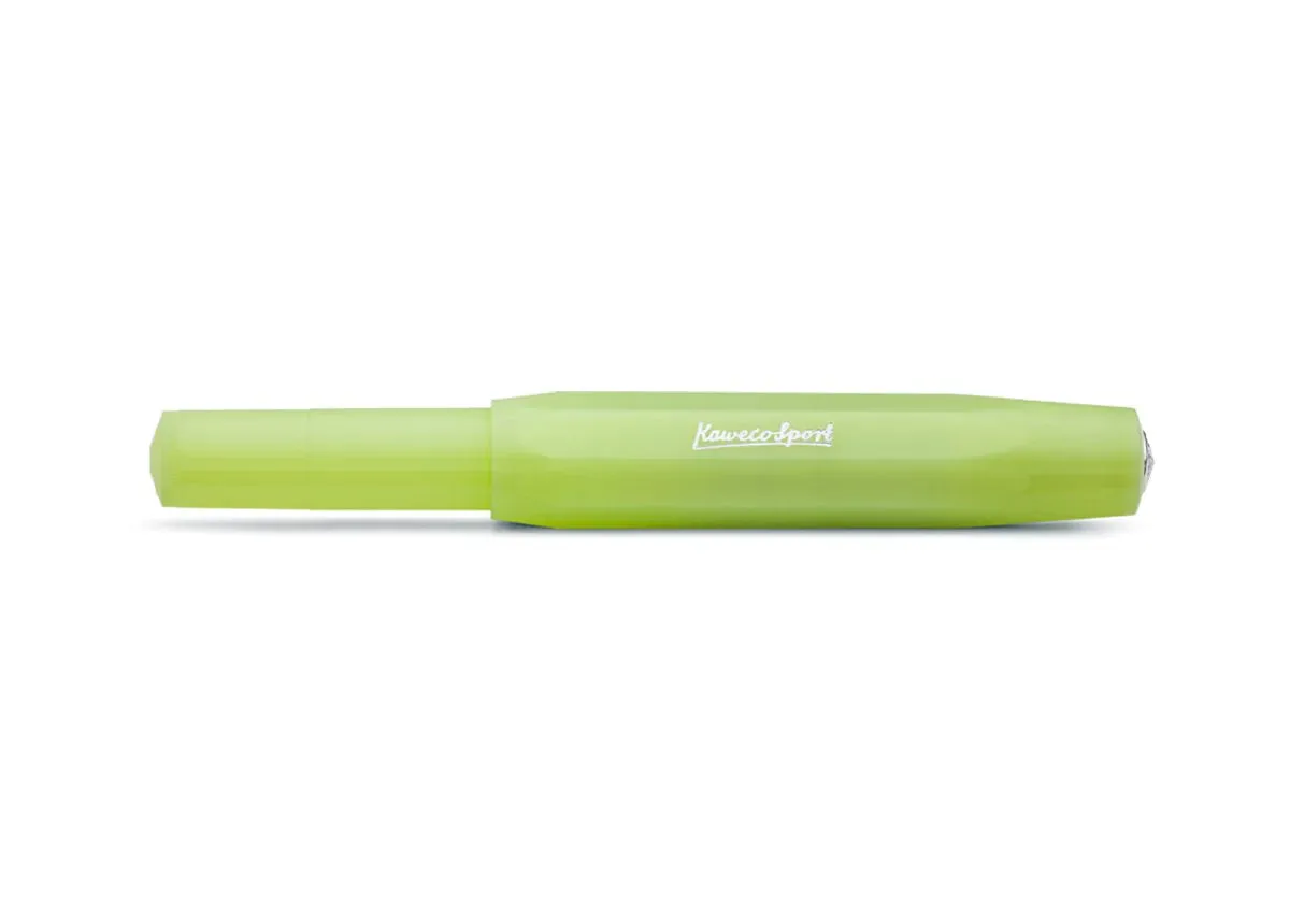 Kaweco Frosted Sport Fountain Pen - Lime