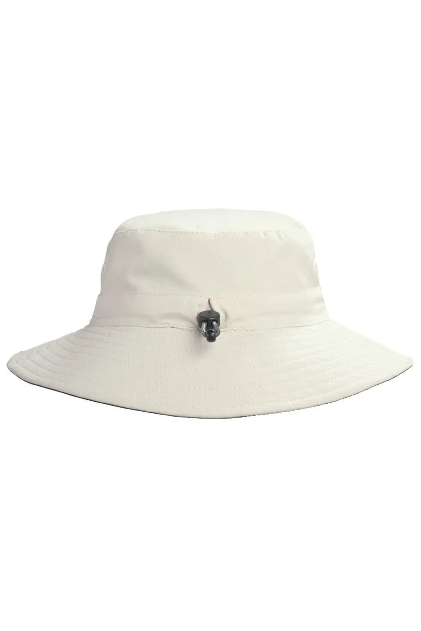 Kid's Landon Reversible Bucket Hat  |  Stone/Navy