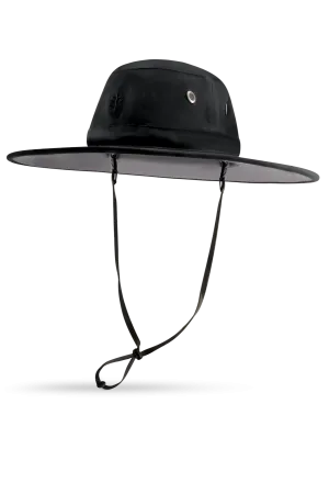 Leo Shapeable Wide Brim Hat | Black